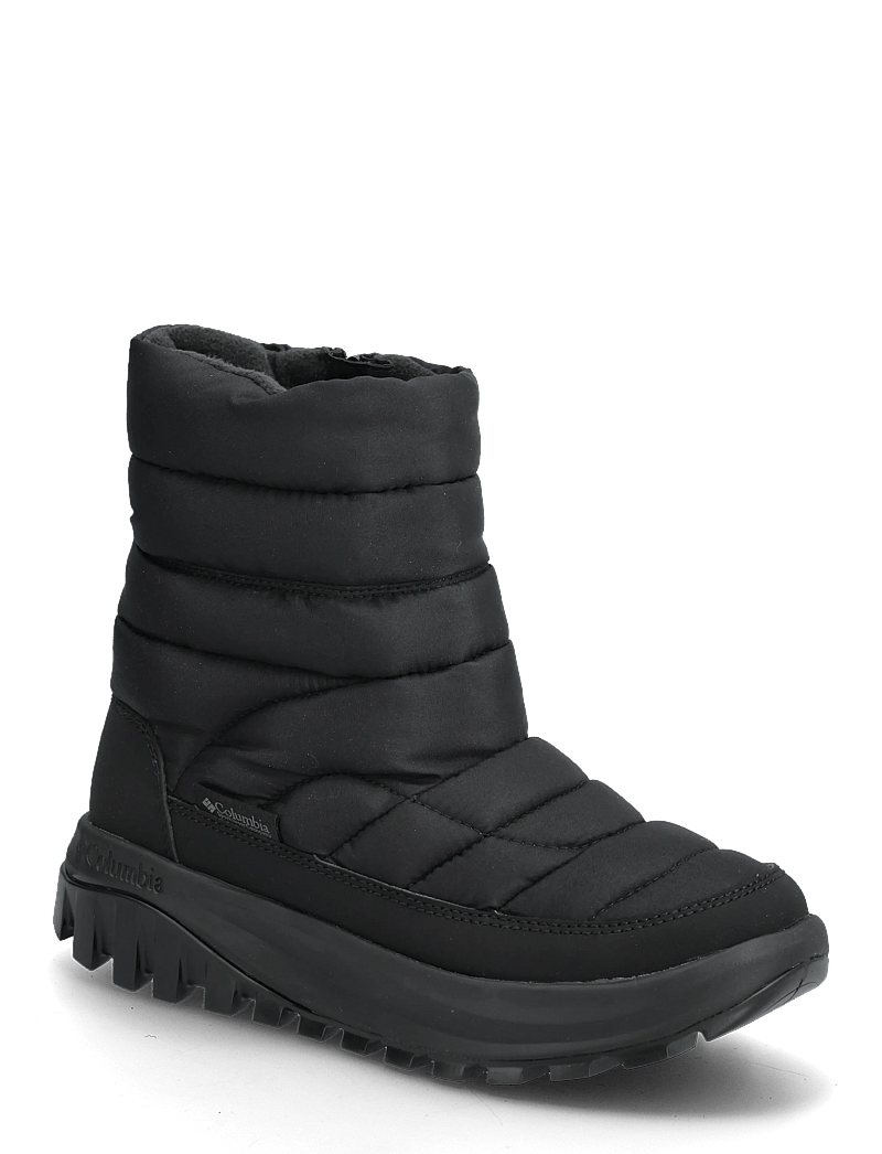 Columbia Sportswear - SNOWTROT MID - vinterkängor - black, titanium ii - 0