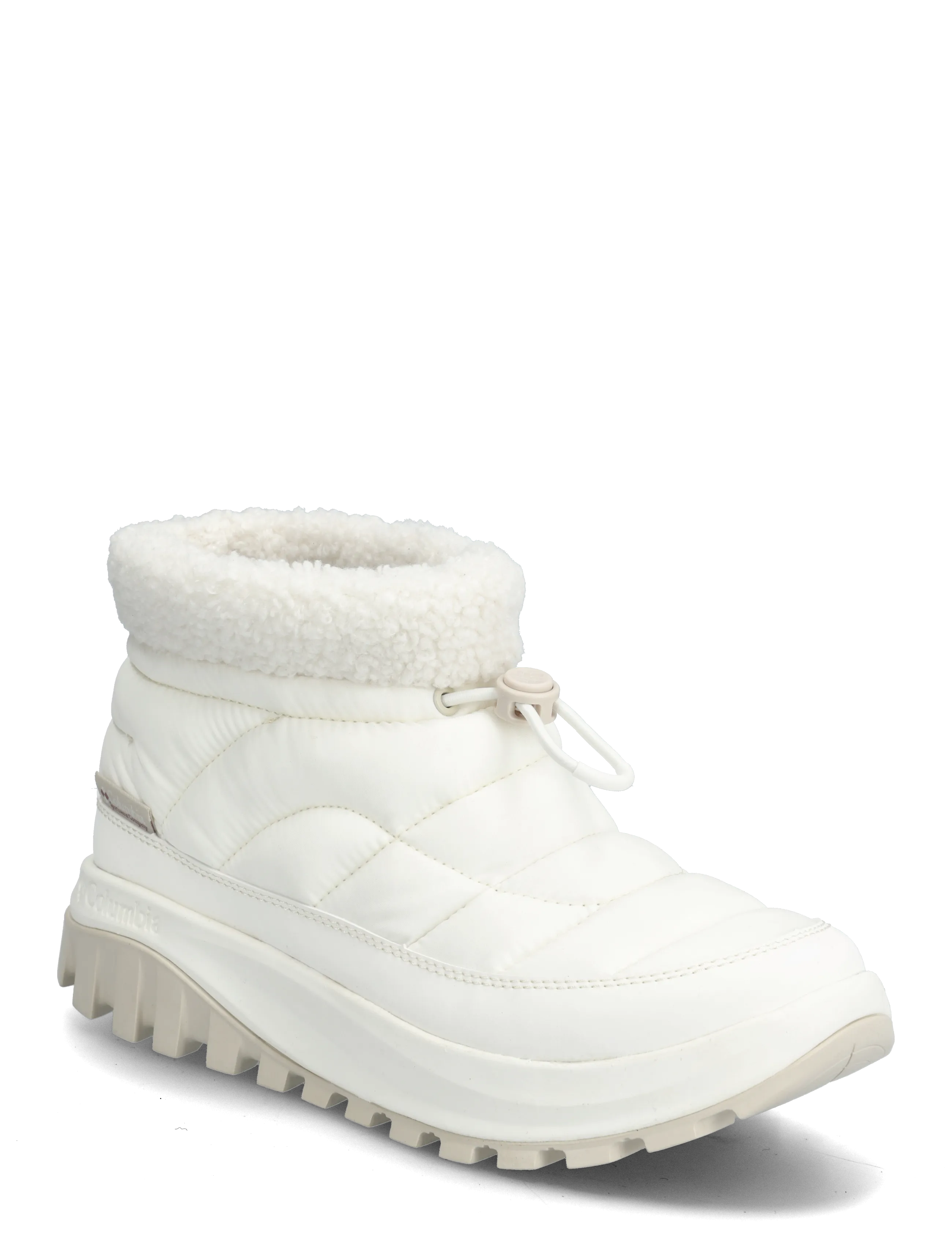 Columbia Sportswear SNOWTROT SHORTY - Vintersko - SEA SALT, FIG / white