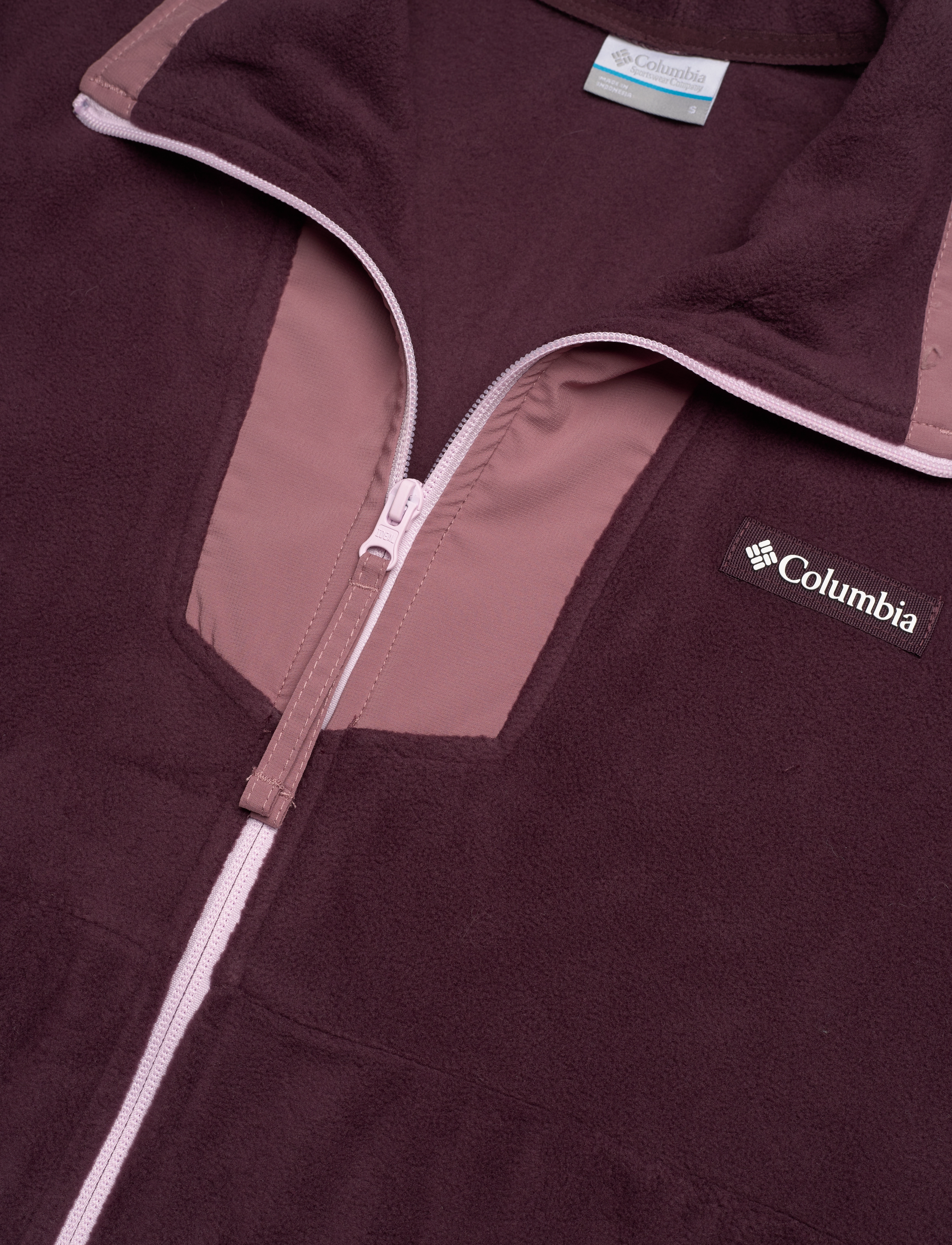 Columbia Sportswear - Sequoia Grove Full Zip Fleece - moonvista, fig, pink dawn - 2