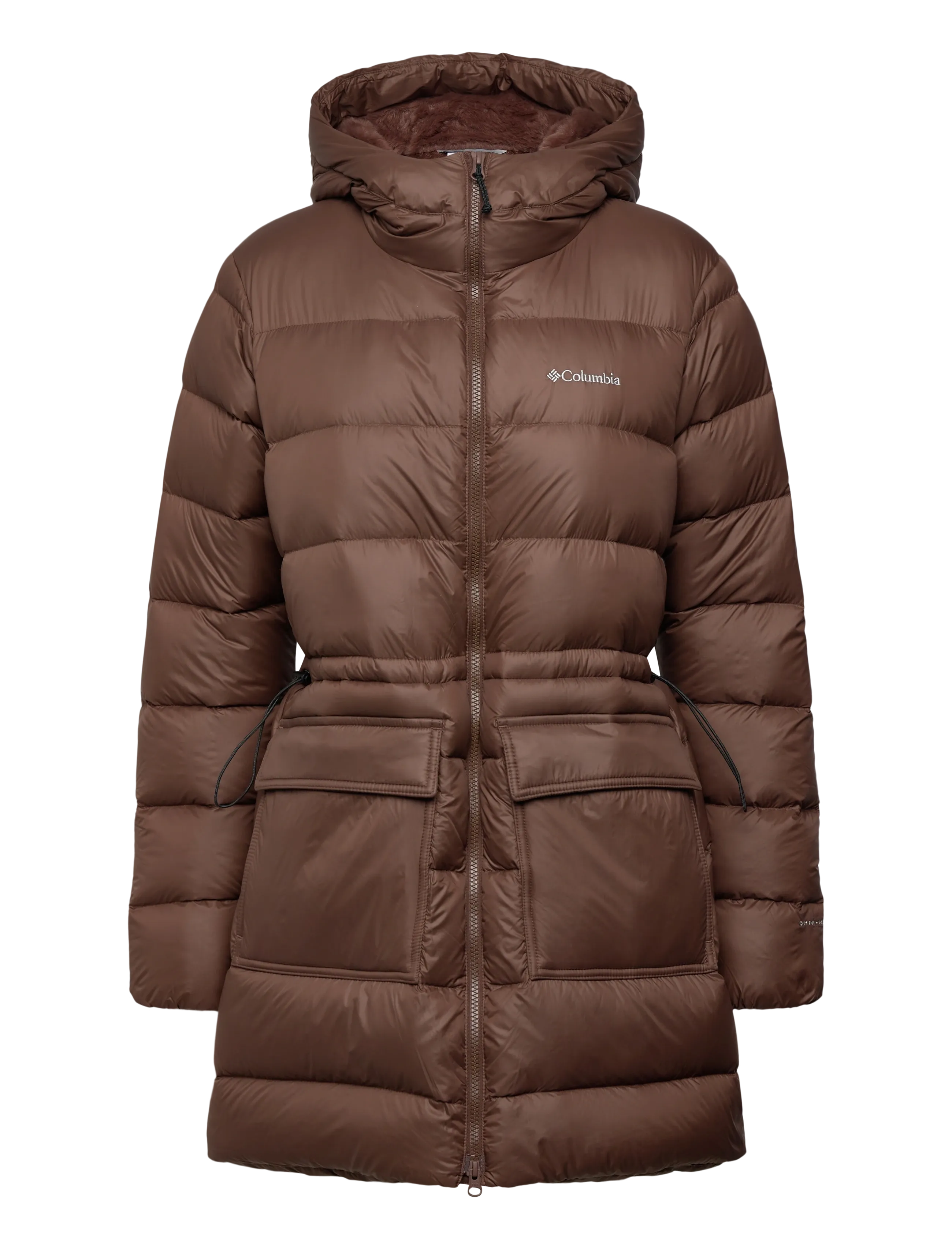 Columbia Sportswear Harmony Falls Mid Down Jacket, L, Brown, Sport Jackets > Sport Padded Jackets, Dame