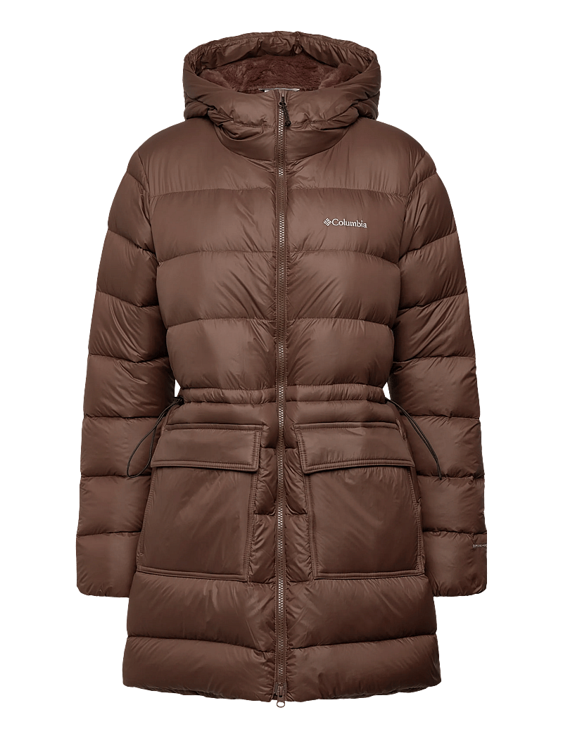 Columbia Sportswear - Harmony Falls Mid Down Jacket - down jackets - tobacco - 0