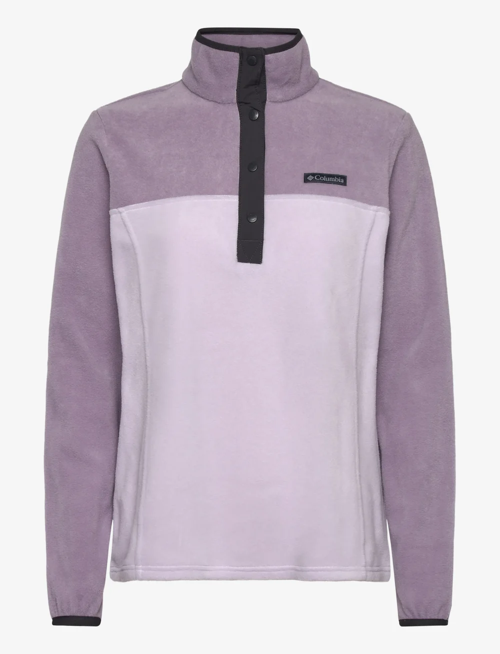 Columbia Sportswear - Benton Springs 1/2 Snap Pull Over II - fleece og mellomlag - lavender pearl, shale purple, shark - 0