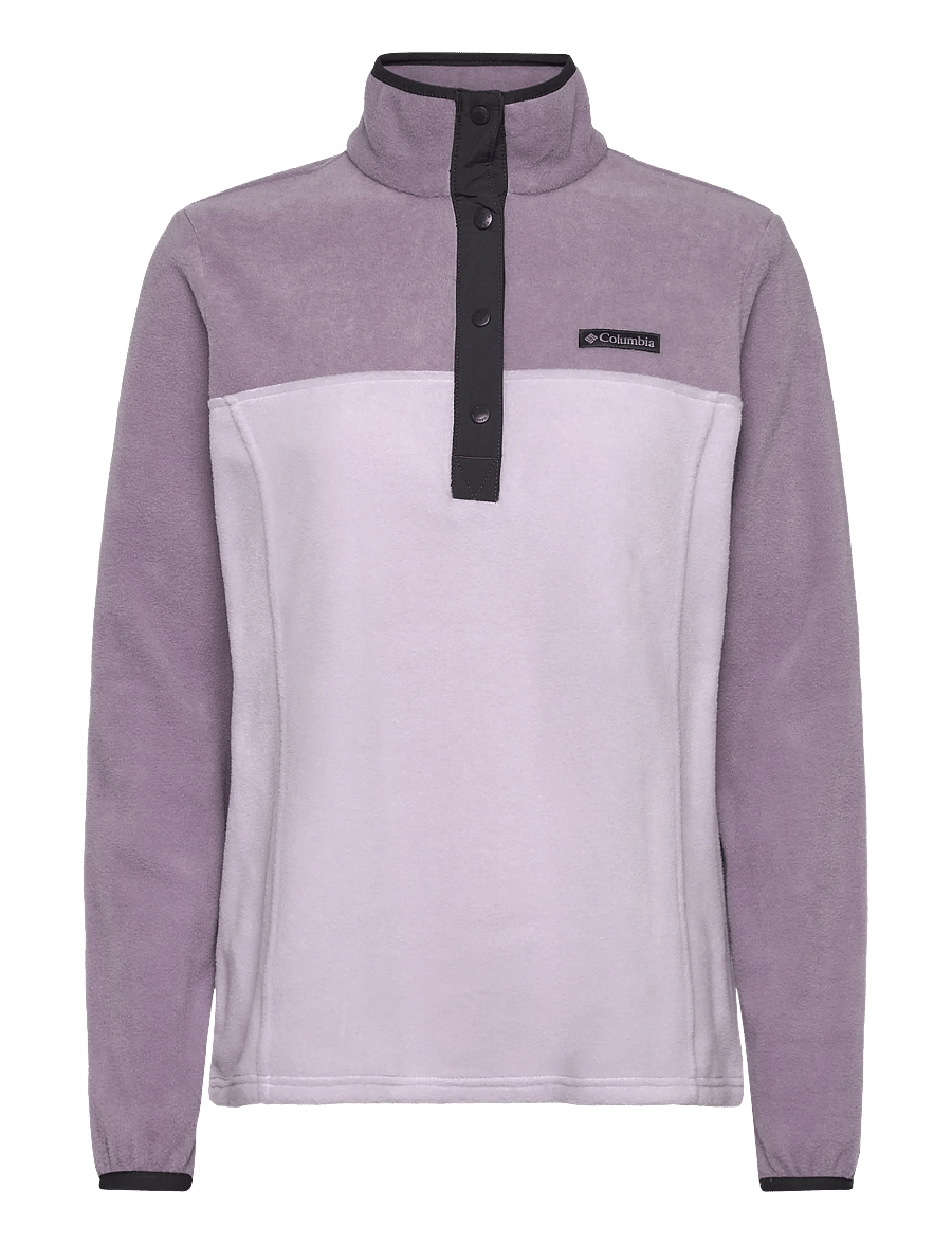 Columbia Sportswear - Benton Springs 1/2 Snap Pull Over II - oberteile - lavender pearl, shale purple, shark - 0