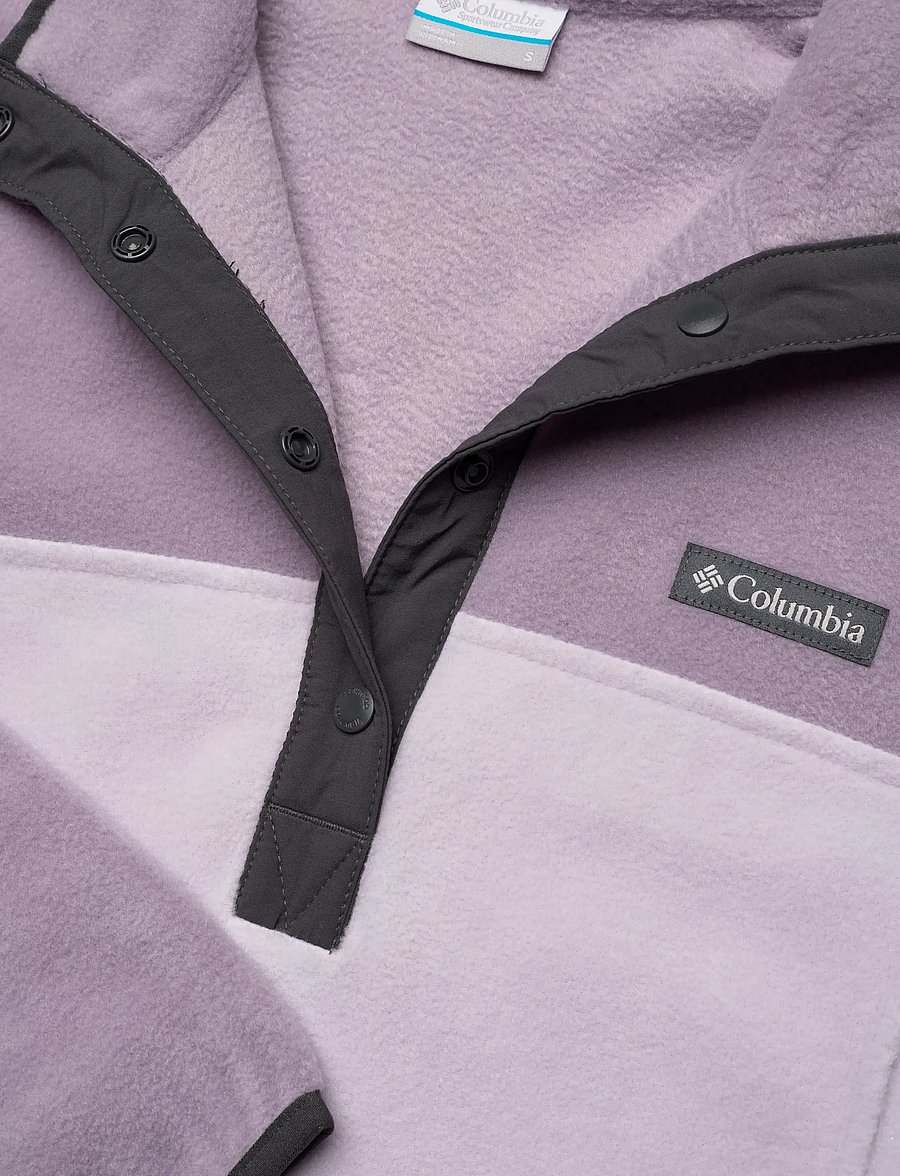 Columbia Sportswear - Benton Springs 1/2 Snap Pull Over II - oberteile - lavender pearl, shale purple, shark - 2