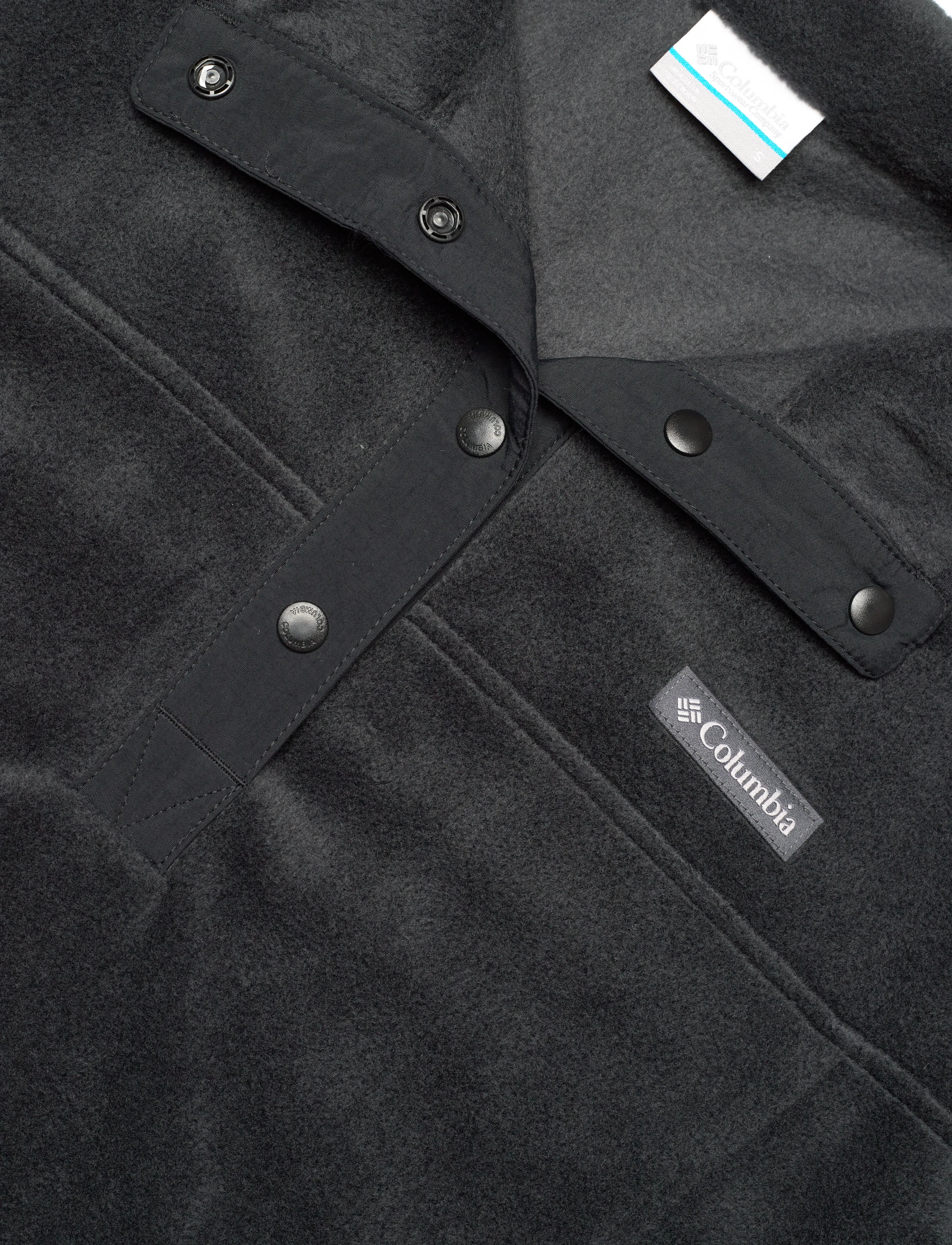 Columbia Sportswear - Benton Springs 1/2 Snap Pull Over II - fleecet ja välikerrokset - black - 2