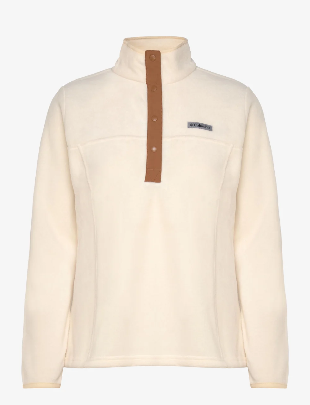 Columbia Sportswear - Benton Springs 1/2 Snap Pull Over II - fleeces & midlayers - chalk, camel brown - 0