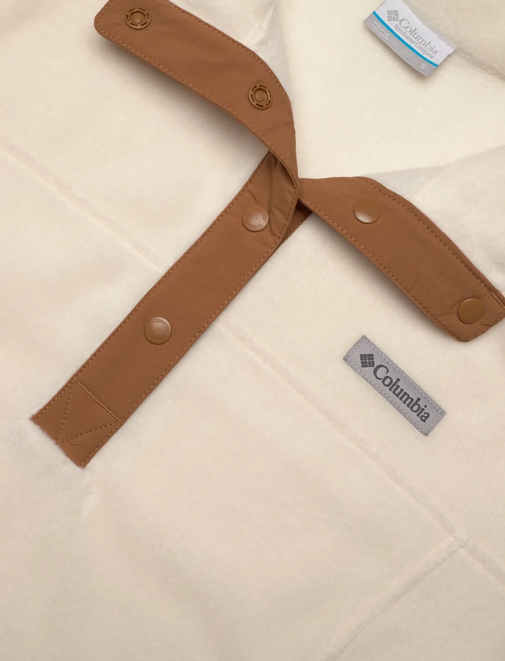 Columbia Sportswear - Benton Springs 1/2 Snap Pull Over II - fleeces & midlayers - chalk, camel brown - 2