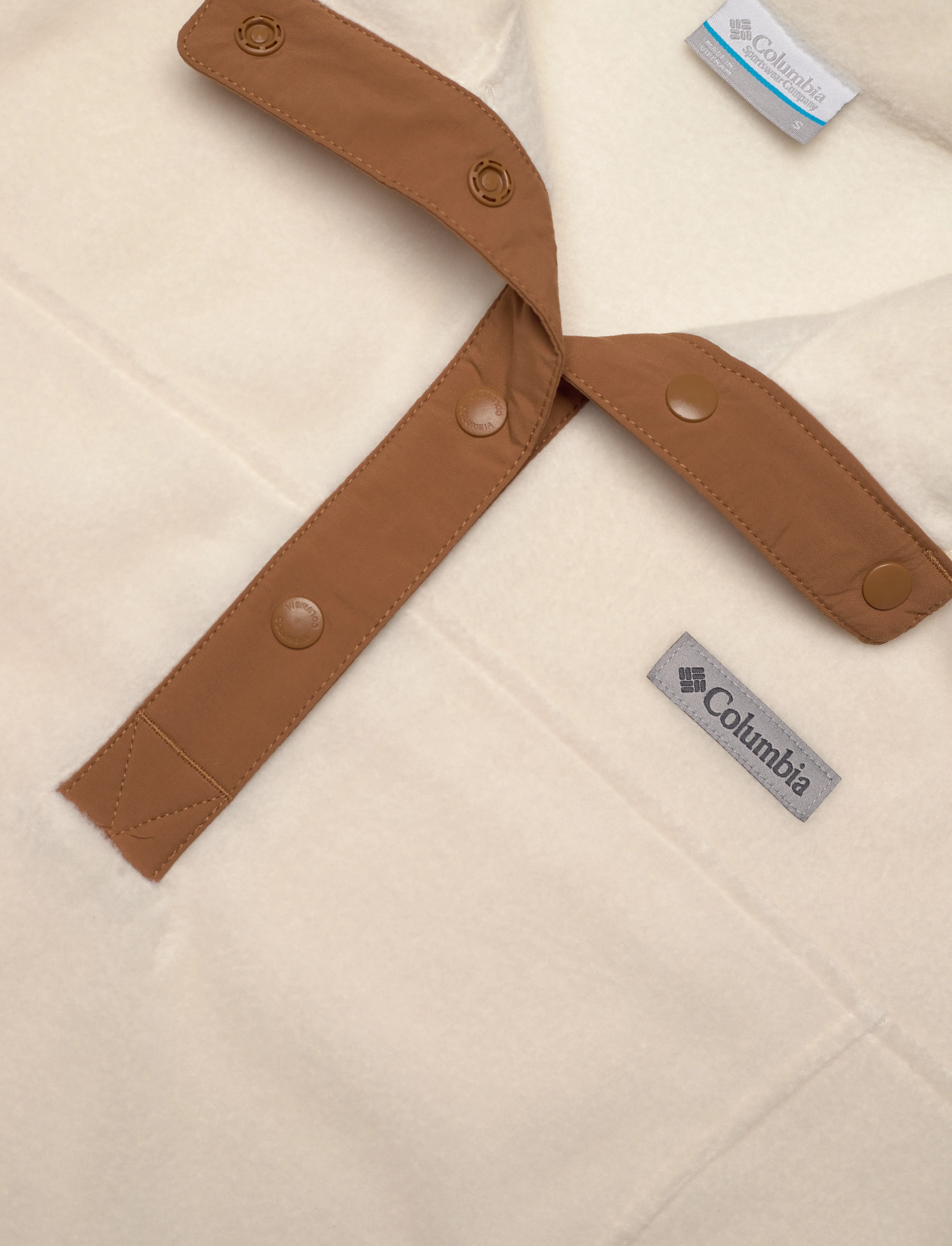 Columbia Sportswear - Benton Springs 1/2 Snap Pull Over II - oberteile - chalk, camel brown - 2