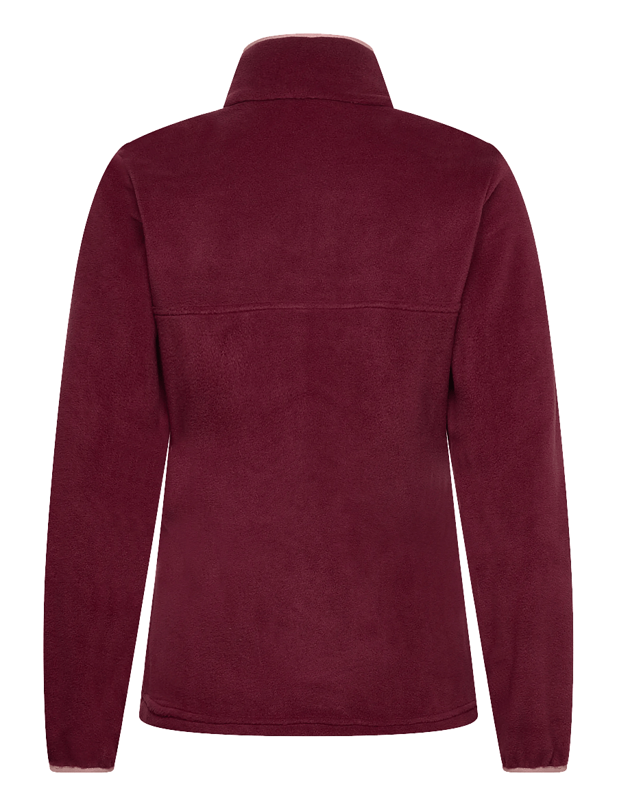 Columbia Sportswear - Benton Springs 1/2 Snap Pull Over II - oberteile - rich wine, eraser pink - 1