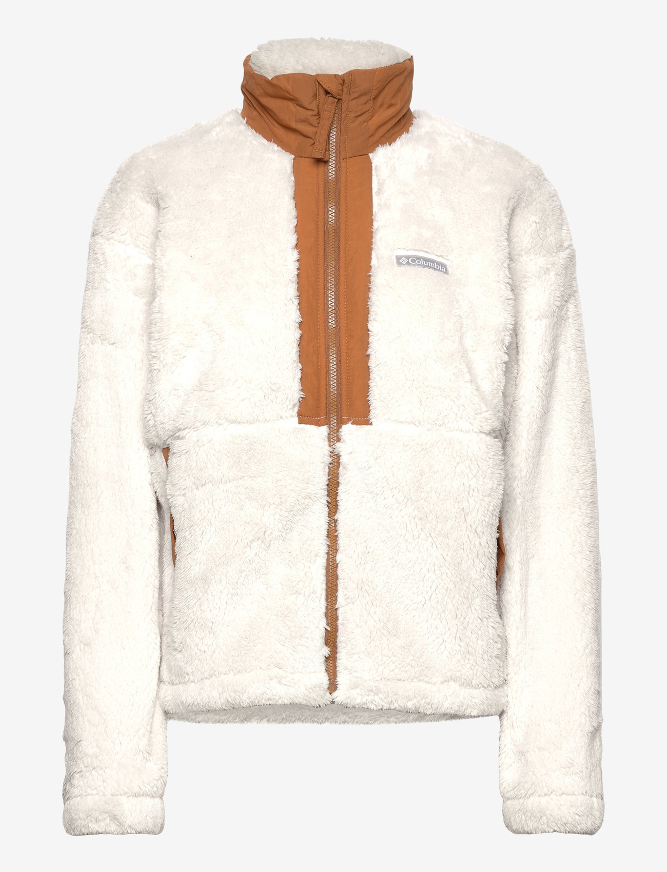 Columbia Sportswear - Boundless Discovery Sherpa Full Zip II - fleece & mellanlager - chalk, camel brown - 0