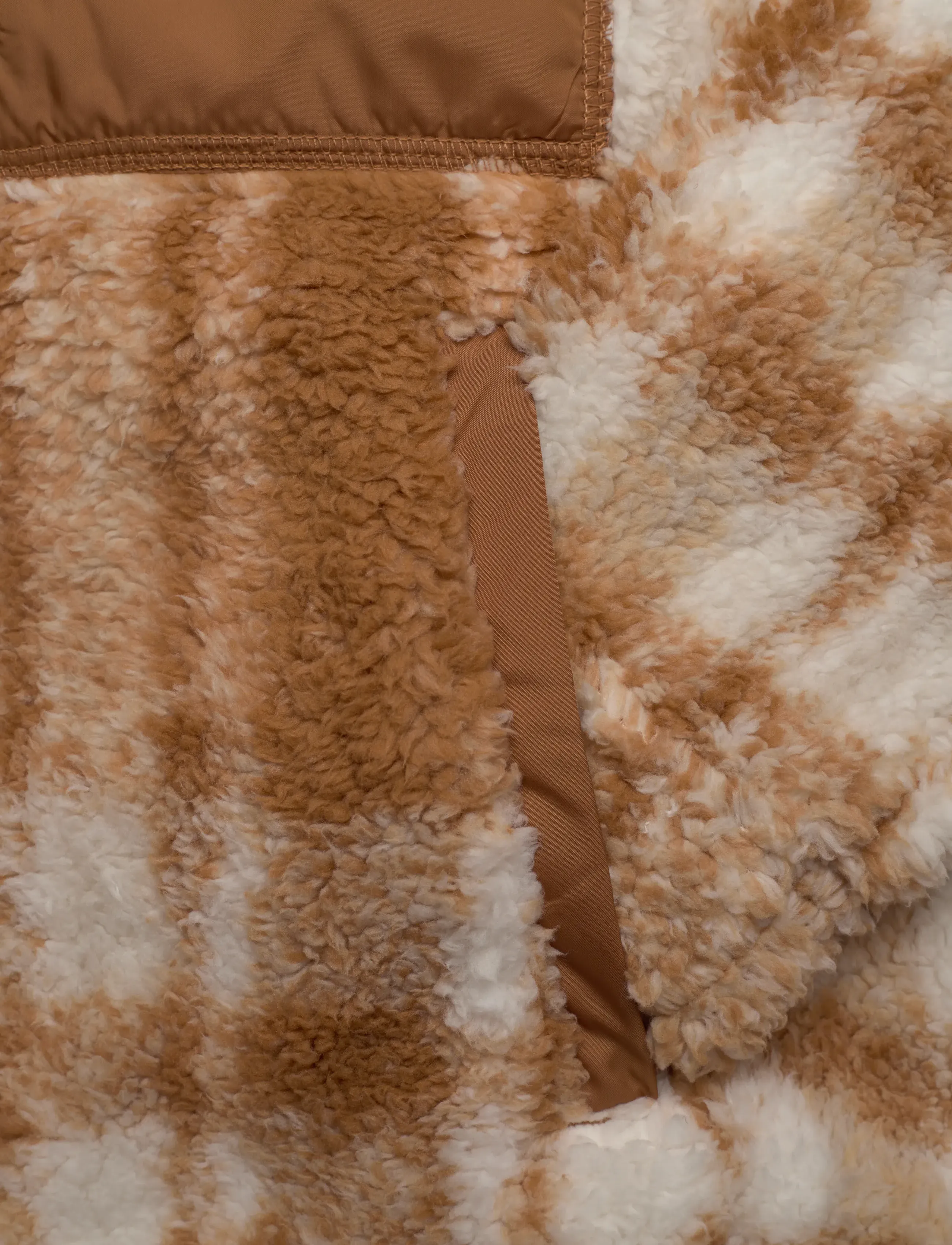 Columbia Sportswear - West Bend 1/4 Zip II - tops - camel brown herringplaid - 3