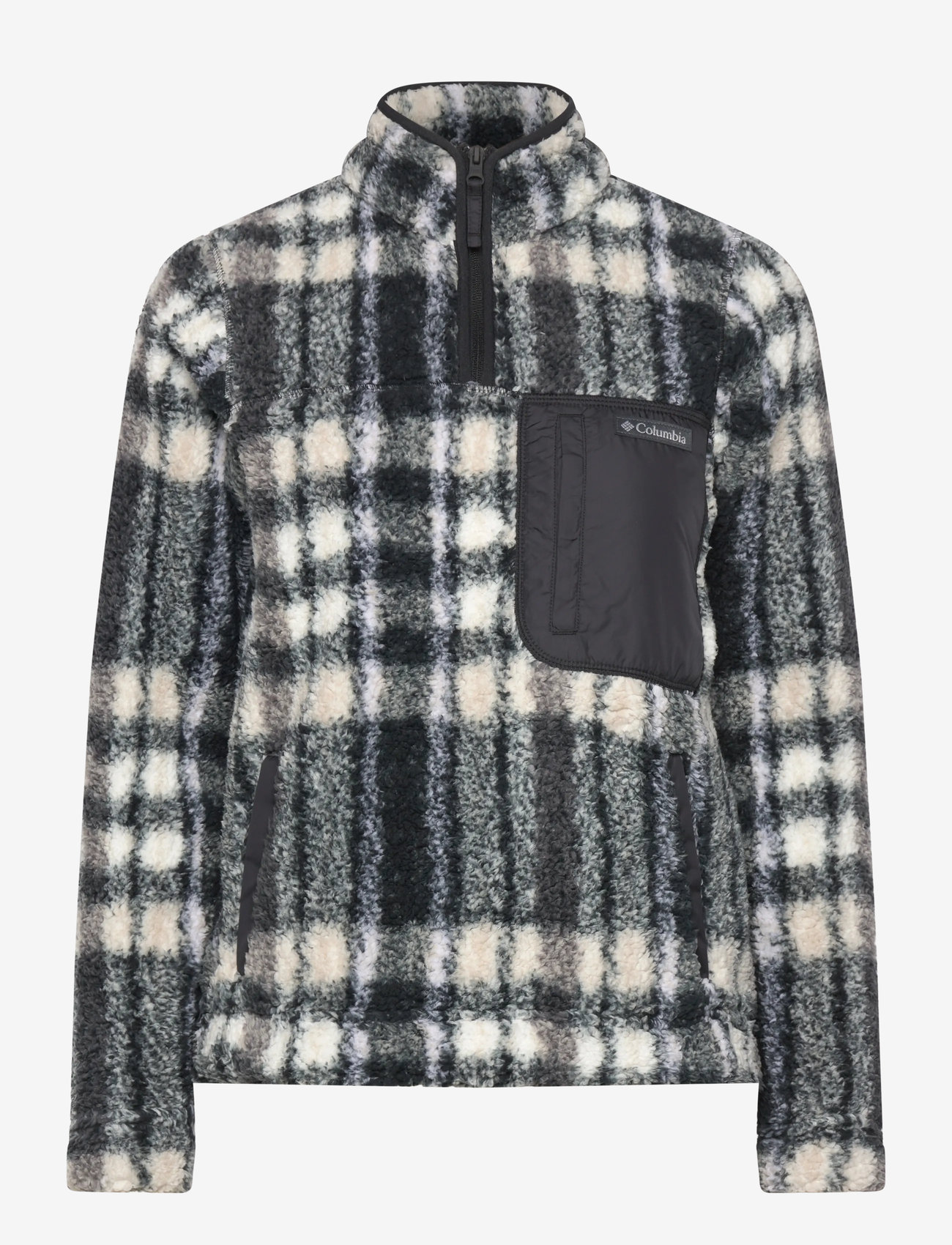 Columbia Sportswear - West Bend 1/4 Zip II - kampsunid ja vahekihid - black herringplaid - 0