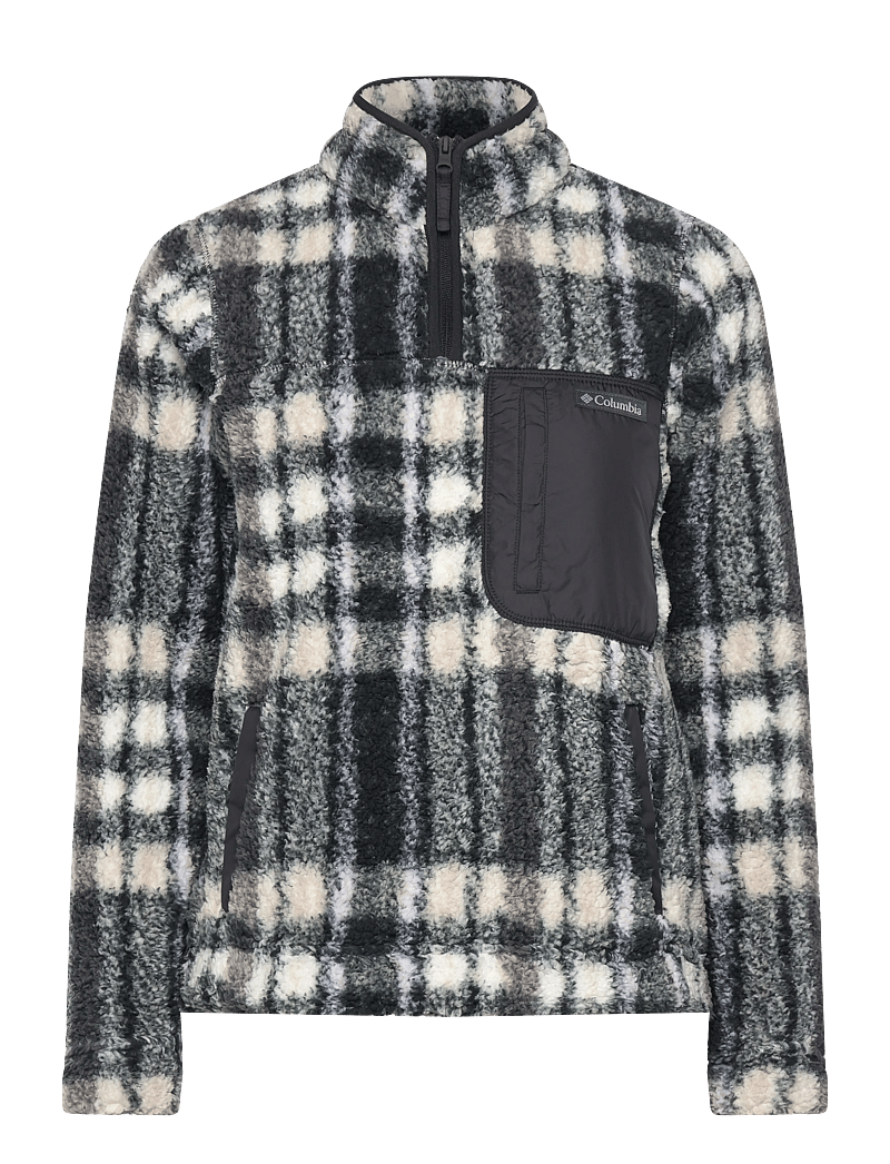 Columbia Sportswear - West Bend 1/4 Zip II - kampsunid ja vahekihid - black herringplaid - 0