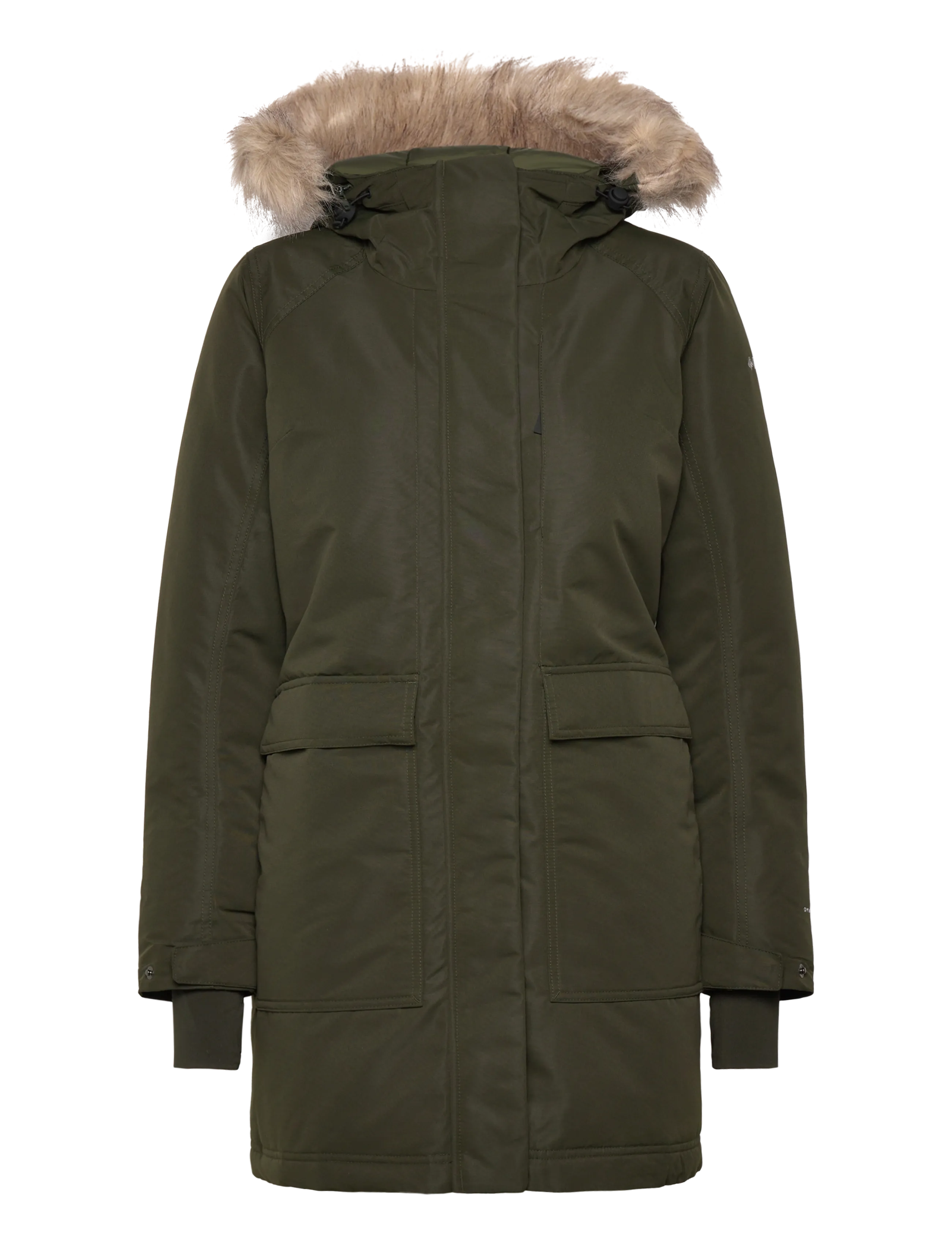 Columbia Sportswear Little Si Ii Insulated Parka, S, Khaki green, Sport Jackets > Sport Parkas, Dame
