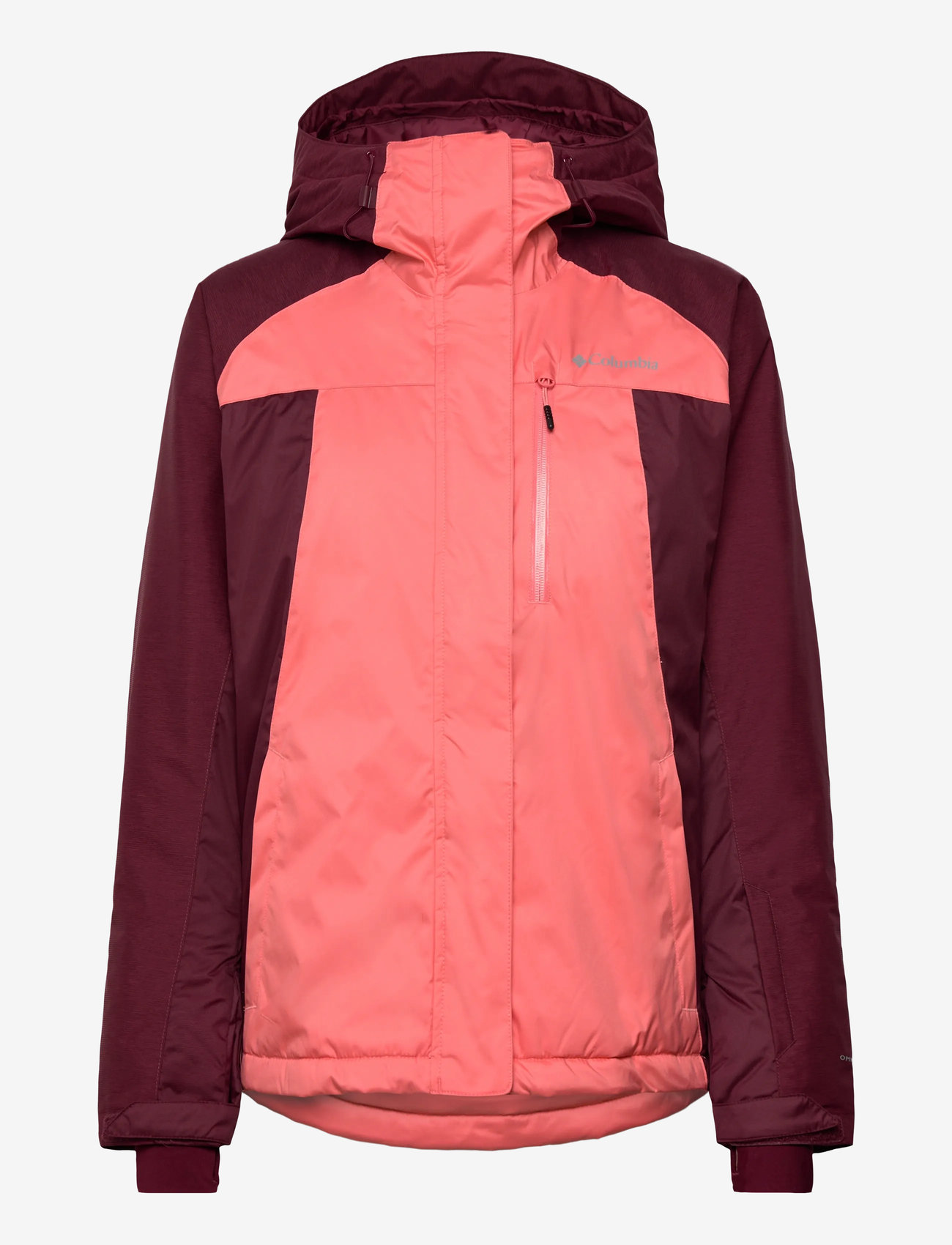 Columbia Sportswear - Snowy Summit Insulated Jacket - skitøj - alpenglow, rich wine cross dye - 0