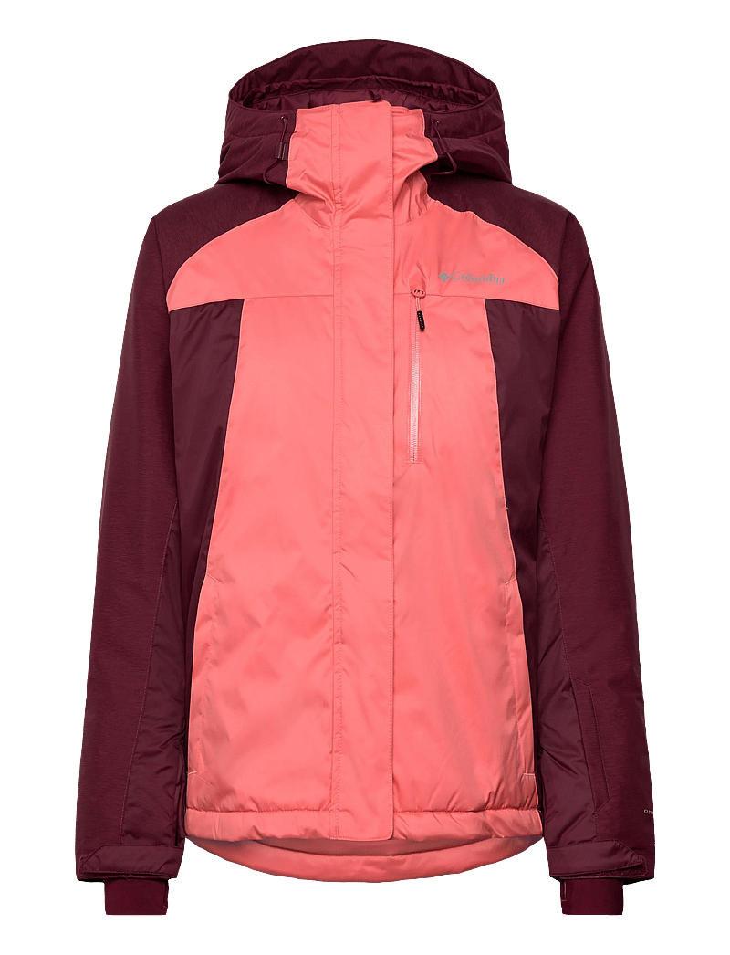 Columbia Sportswear - Snowy Summit Insulated Jacket - skikleding - alpenglow, rich wine cross dye - 0