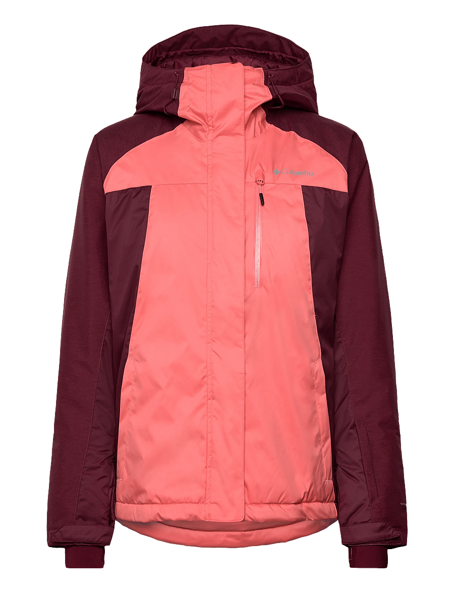 Columbia Sportswear - Snowy Summit Insulated Jacket - skikleding - alpenglow, rich wine cross dye - 0