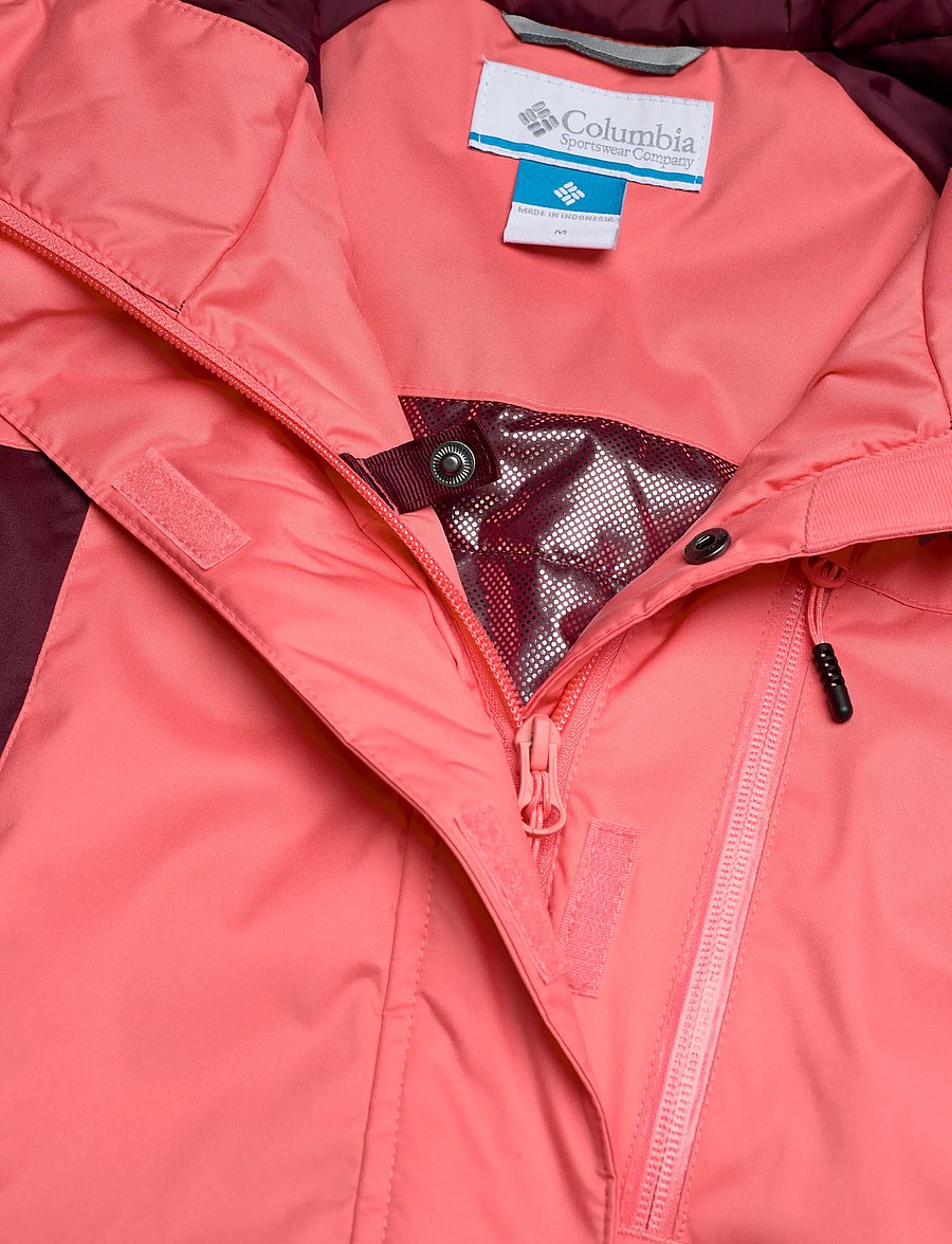 Columbia Sportswear - Snowy Summit Insulated Jacket - skikleding - alpenglow, rich wine cross dye - 2