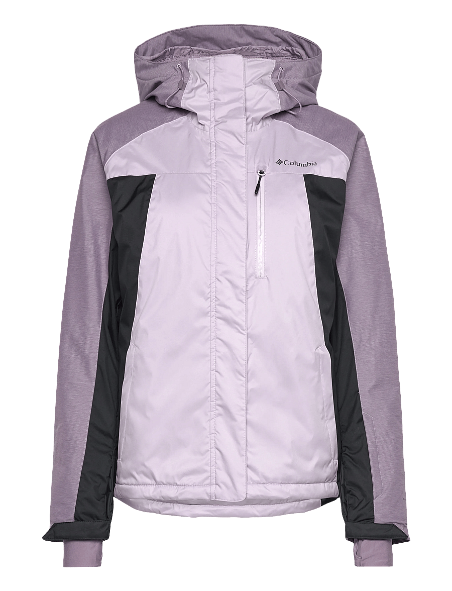 Columbia Sportswear - Snowy Summit Insulated Jacket - suusariietus - lavender pearl, black, shl prpl crss dy - 0