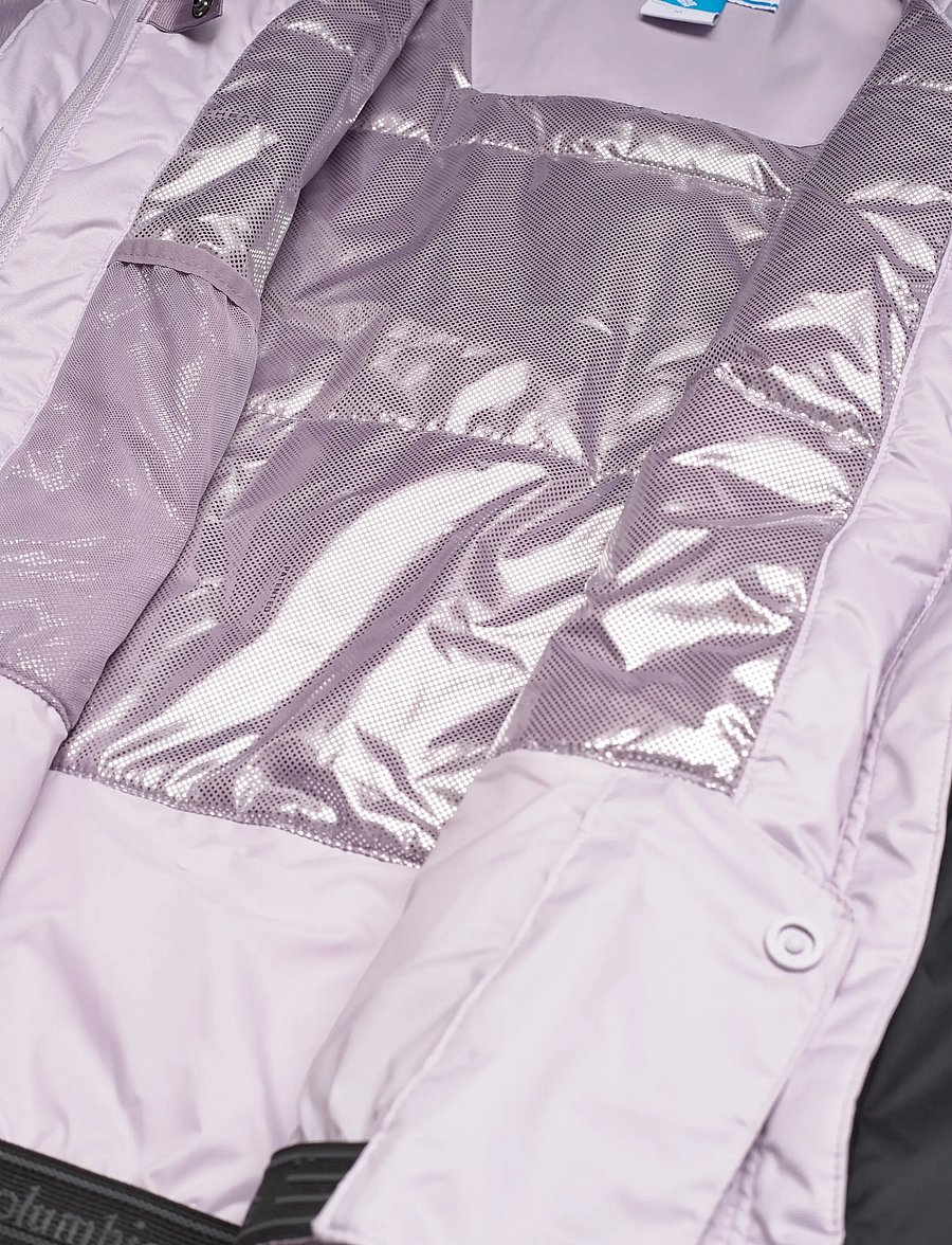 Columbia Sportswear - Snowy Summit Insulated Jacket - suusariietus - lavender pearl, black, shl prpl crss dy - 4