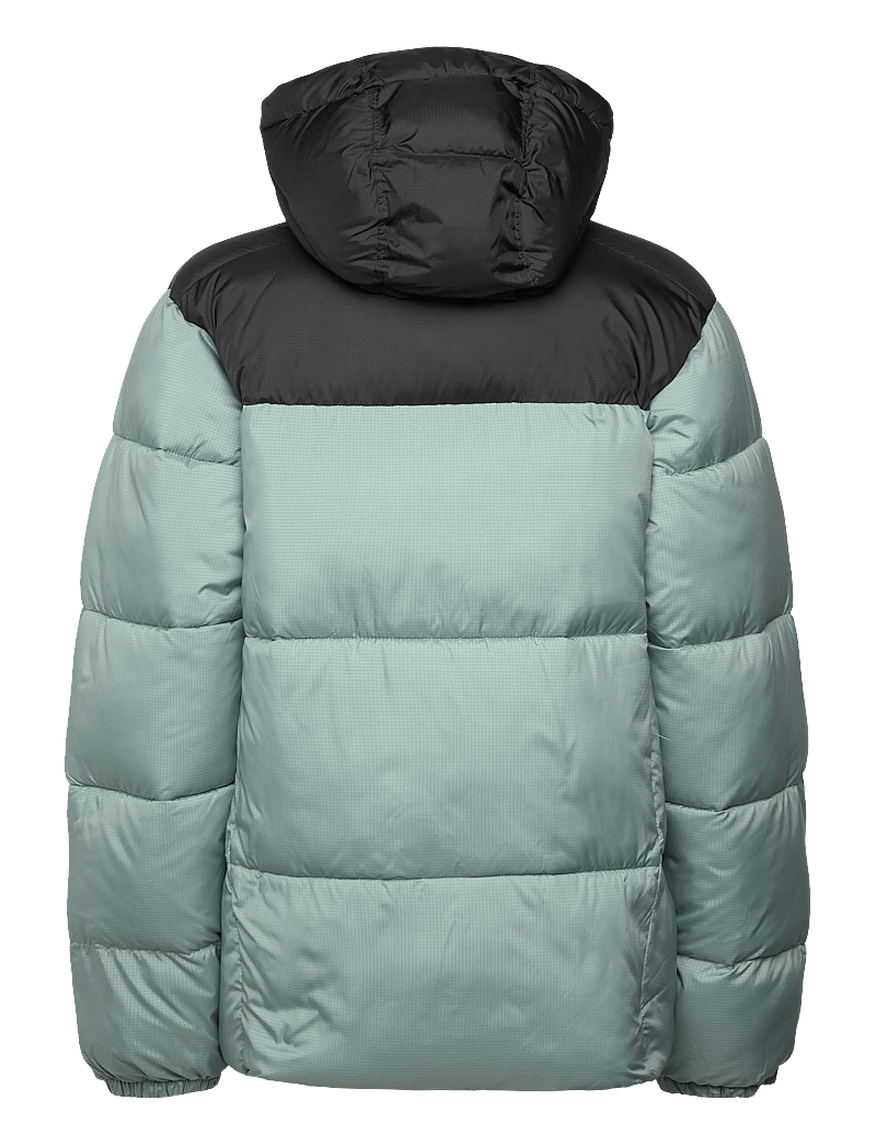 Columbia Sportswear - Puffect II Hooded Jacket - sulejoped ja voodriga joped - crushed blue, shark - 1