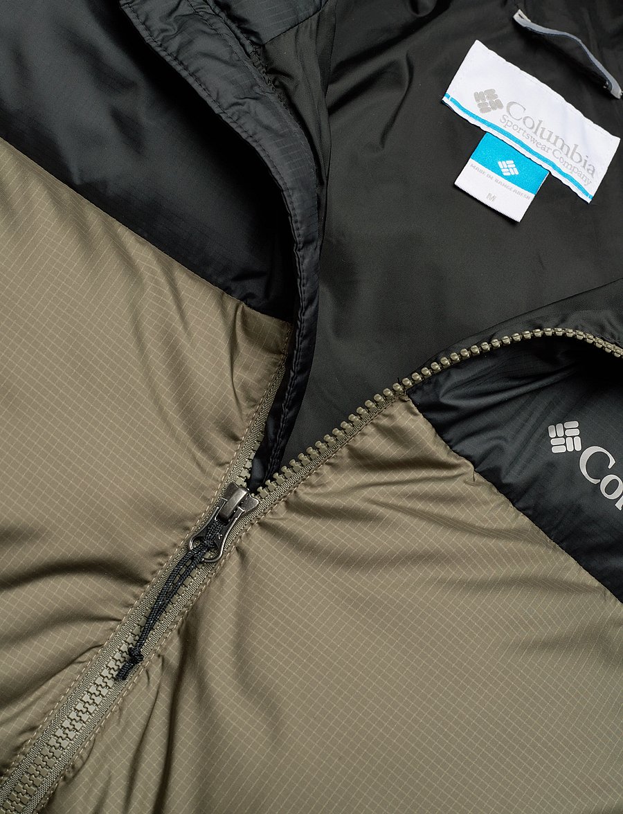 Columbia Sportswear - Puffect II Hooded Jacket - dunjakker - stone green, black - 2