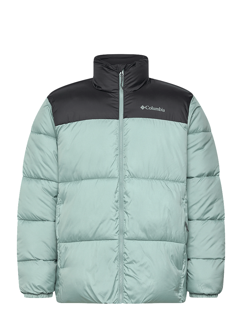 Columbia Sportswear - Puffect III Jacket - vinterjackor - crushed blue, shark - 0