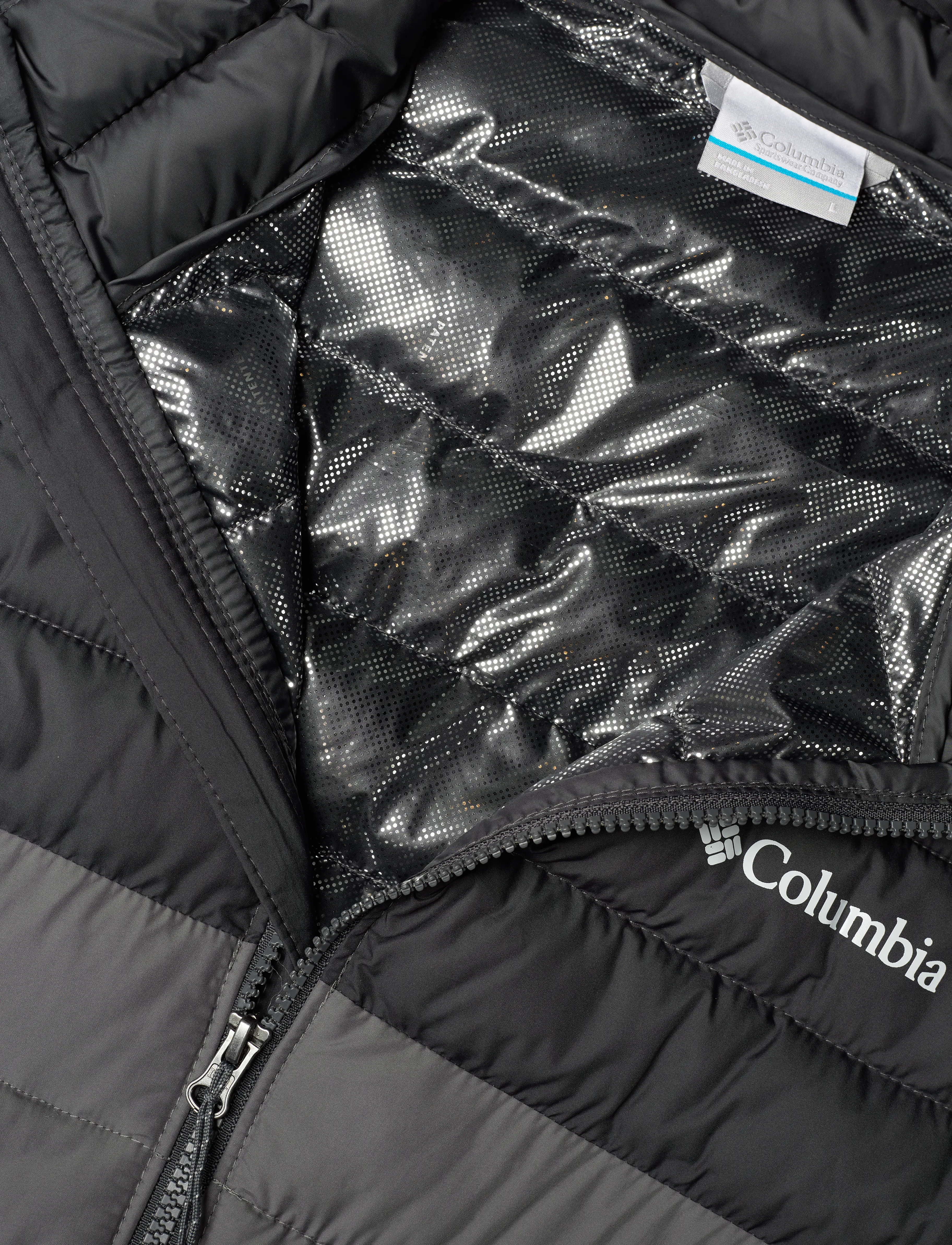 Columbia Sportswear - Powder Lite II Jacket - sulejoped ja voodriga joped - city grey, shark - 2