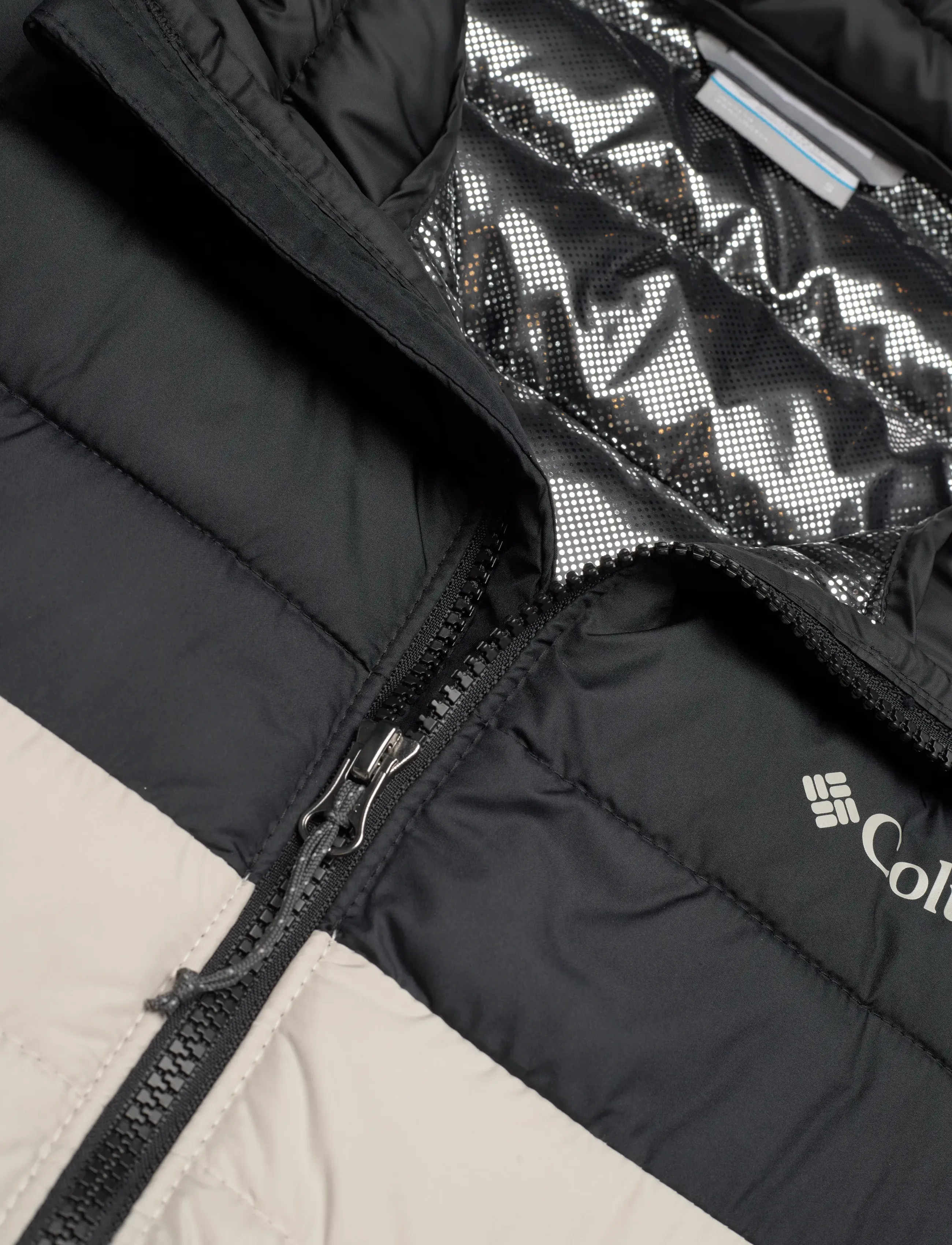 Columbia Sportswear - Powder Lite II Jacket - striukės ir švarkeliai - dark stone, black - 2