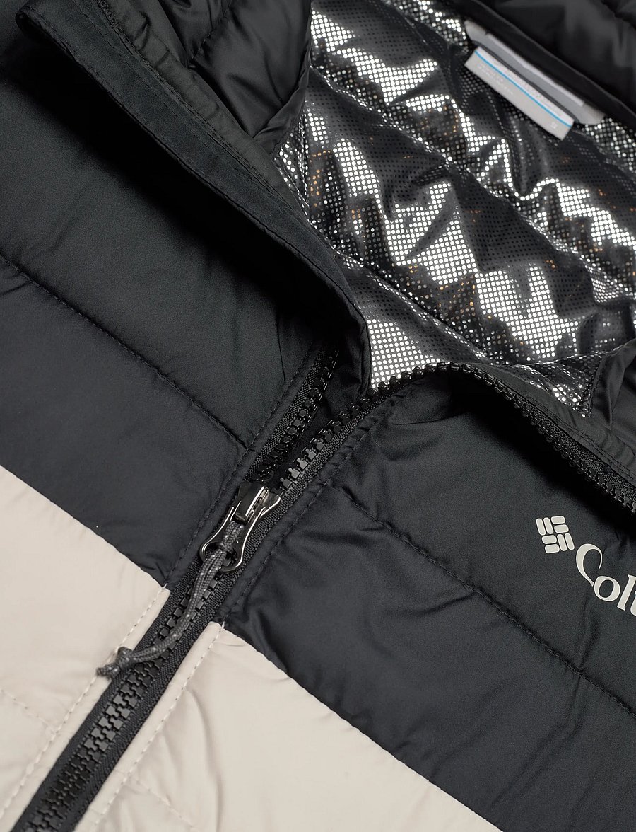 Columbia Sportswear - Powder Lite II Jacket - striukės ir švarkeliai - dark stone, black - 2