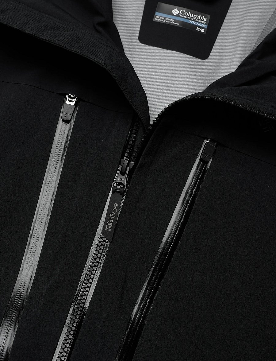 Columbia Sportswear - Platinum Peak II 3L Shell - raincoats - black - 2
