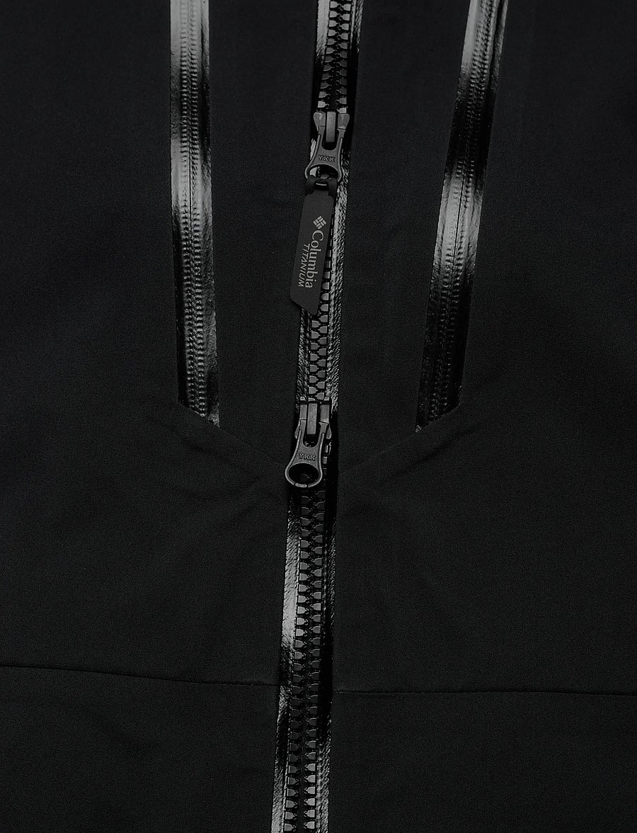 Columbia Sportswear - Platinum Peak II 3L Shell - raincoats - black - 4
