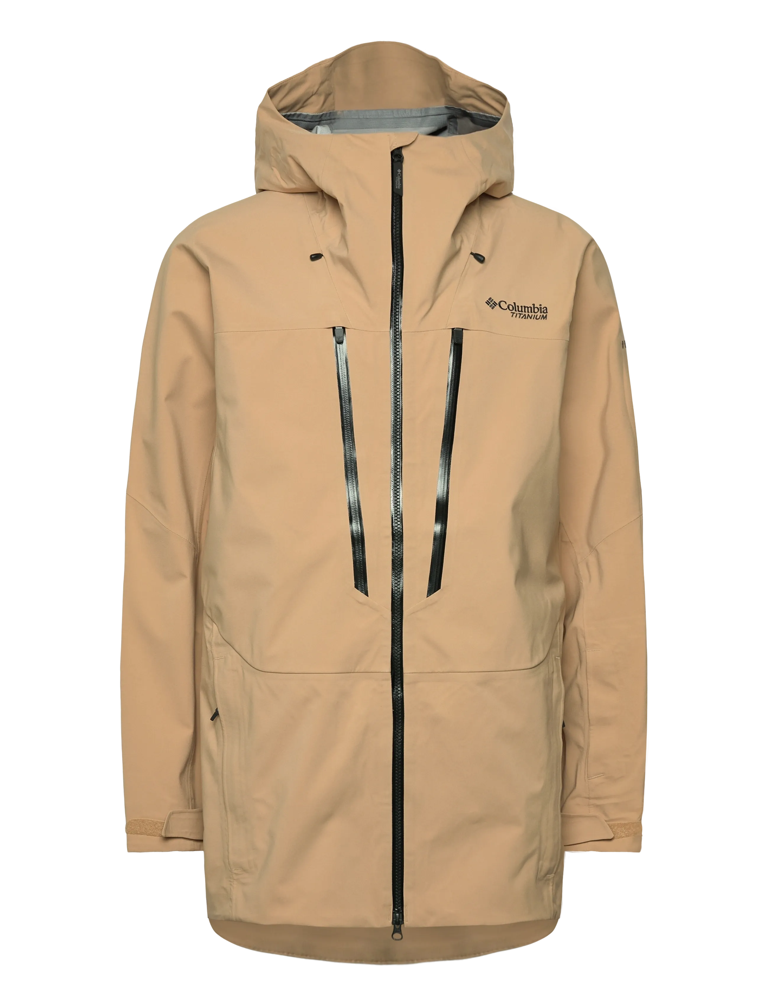 Columbia Sportswear Platinum Peak II 3L Shell - Regnjackor - CANOE / beige