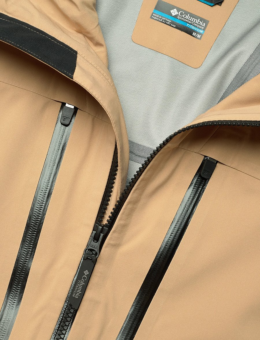 Columbia Sportswear - Platinum Peak II 3L Shell - raincoats - canoe - 2