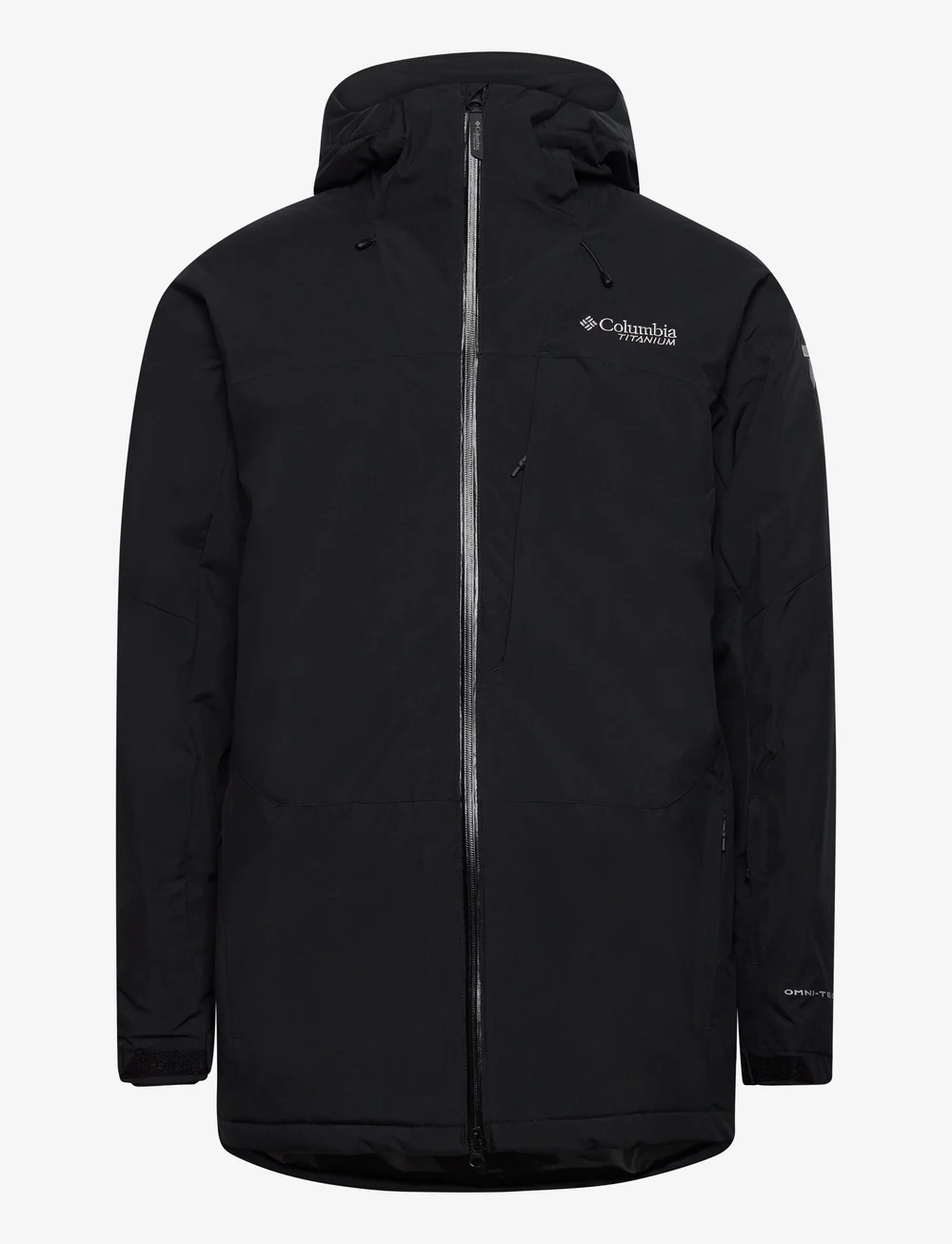 Black columbia winter jacket on sale
