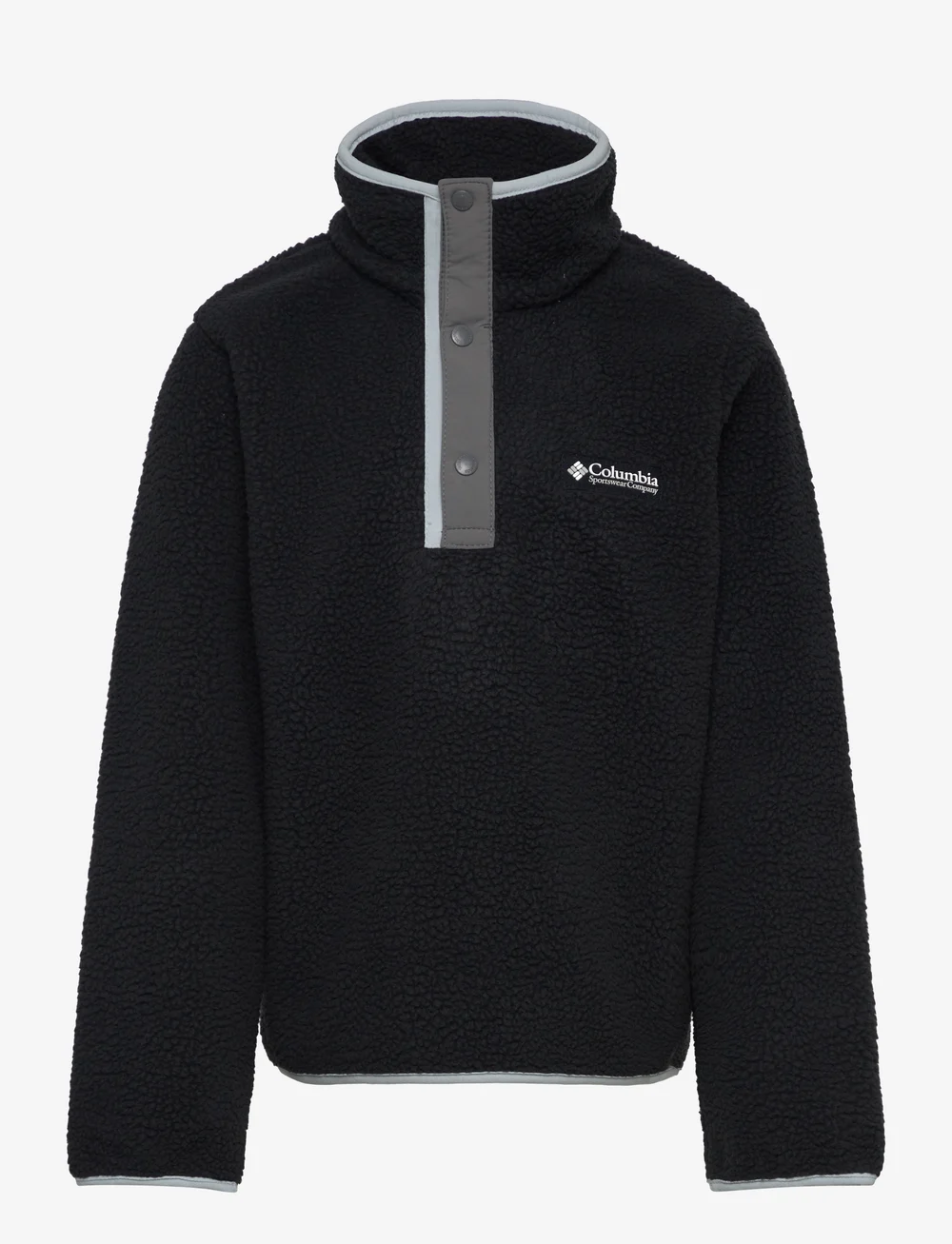 Columbia Sportswear - Helvetia II Half Snap Fleece - isolerede jakker - black, city grey - 0