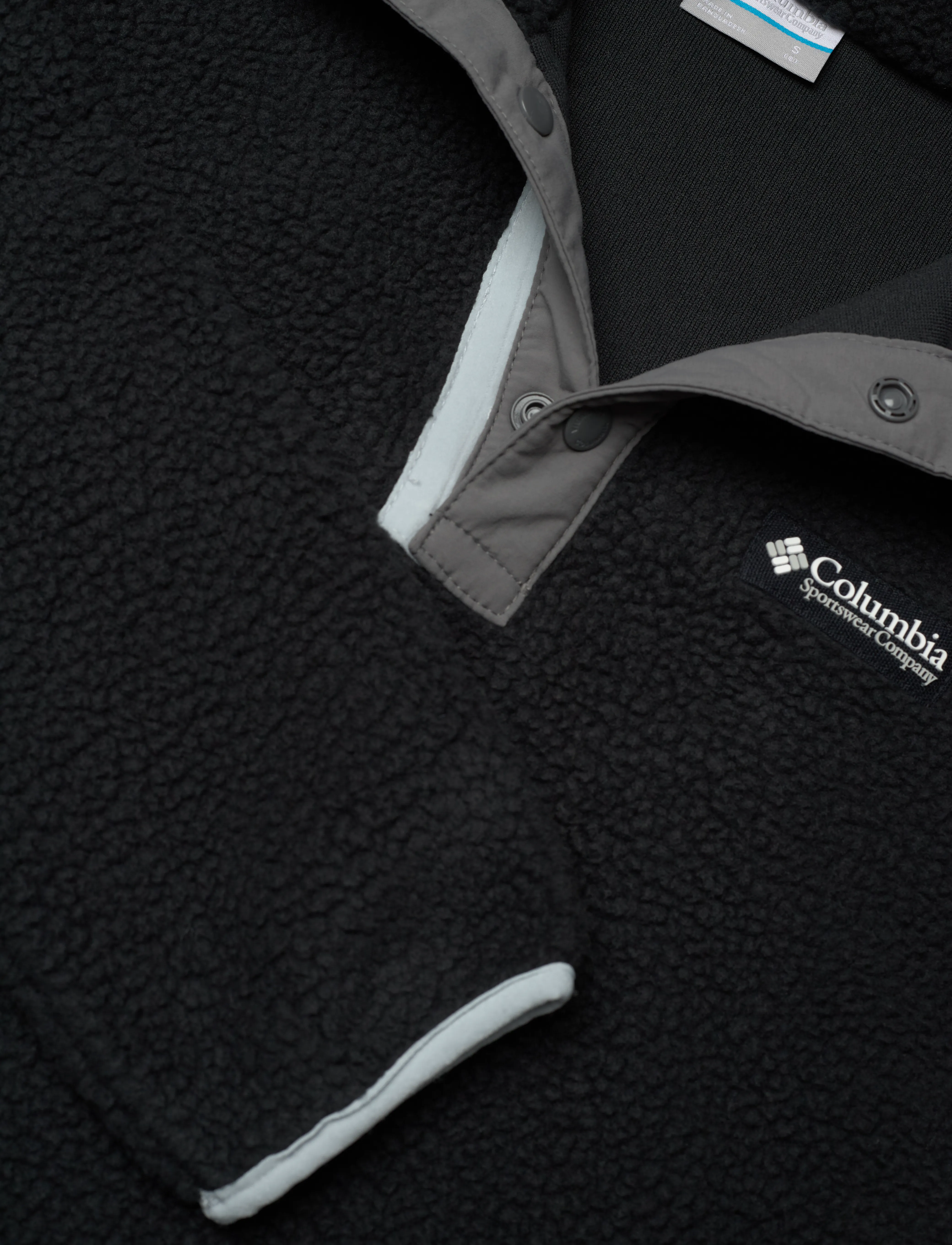 Columbia Sportswear - Helvetia II Half Snap Fleece - vestes thermo-isolantes - black, city grey - 2