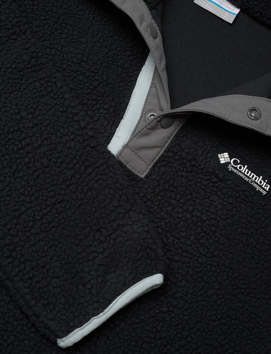 Columbia Sportswear - Helvetia II Half Snap Fleece - vestes thermo-isolantes - black, city grey - 2