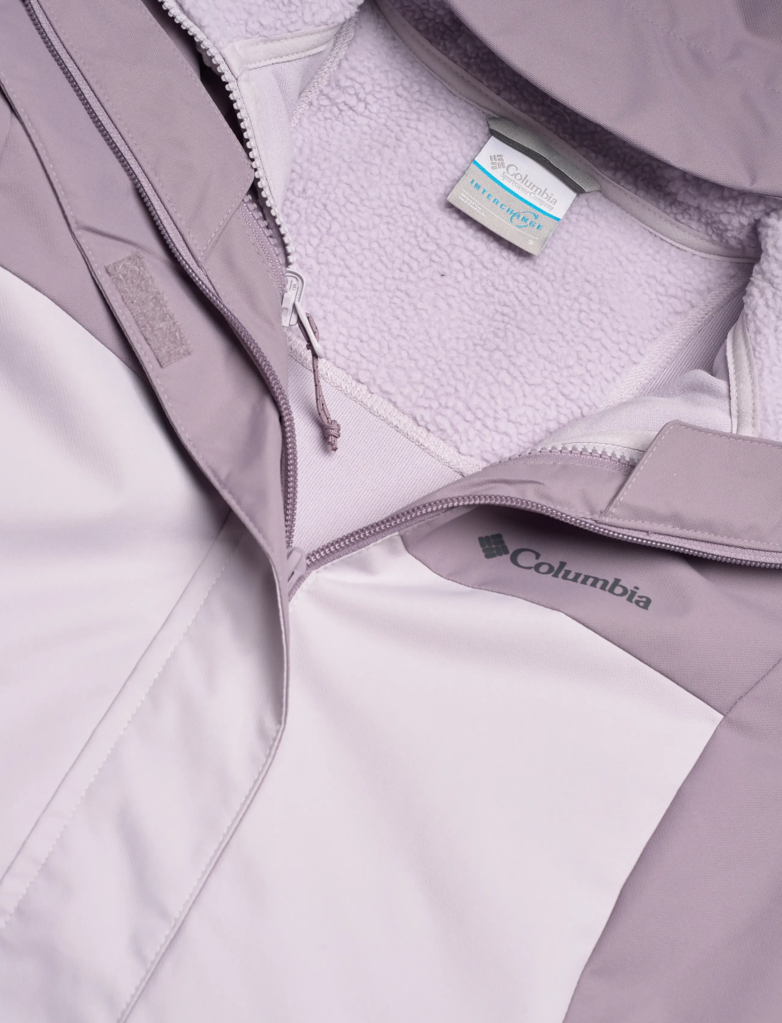 Columbia Sportswear - Hikebound II Interchange Jacket - outdoor jacken - shale purple, lavender pearl - 3