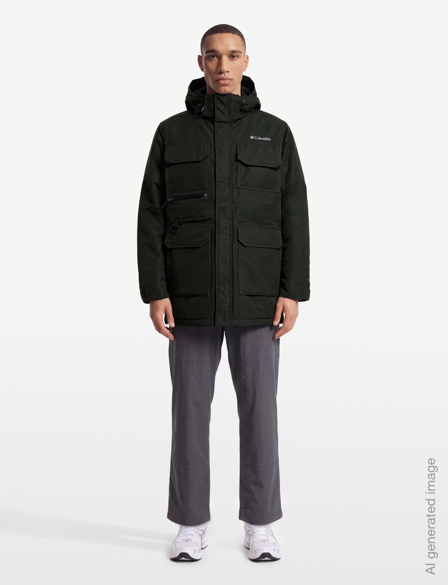 Columbia Sportswear - Landroamer II Parka - winterjacken - greenscape - 0