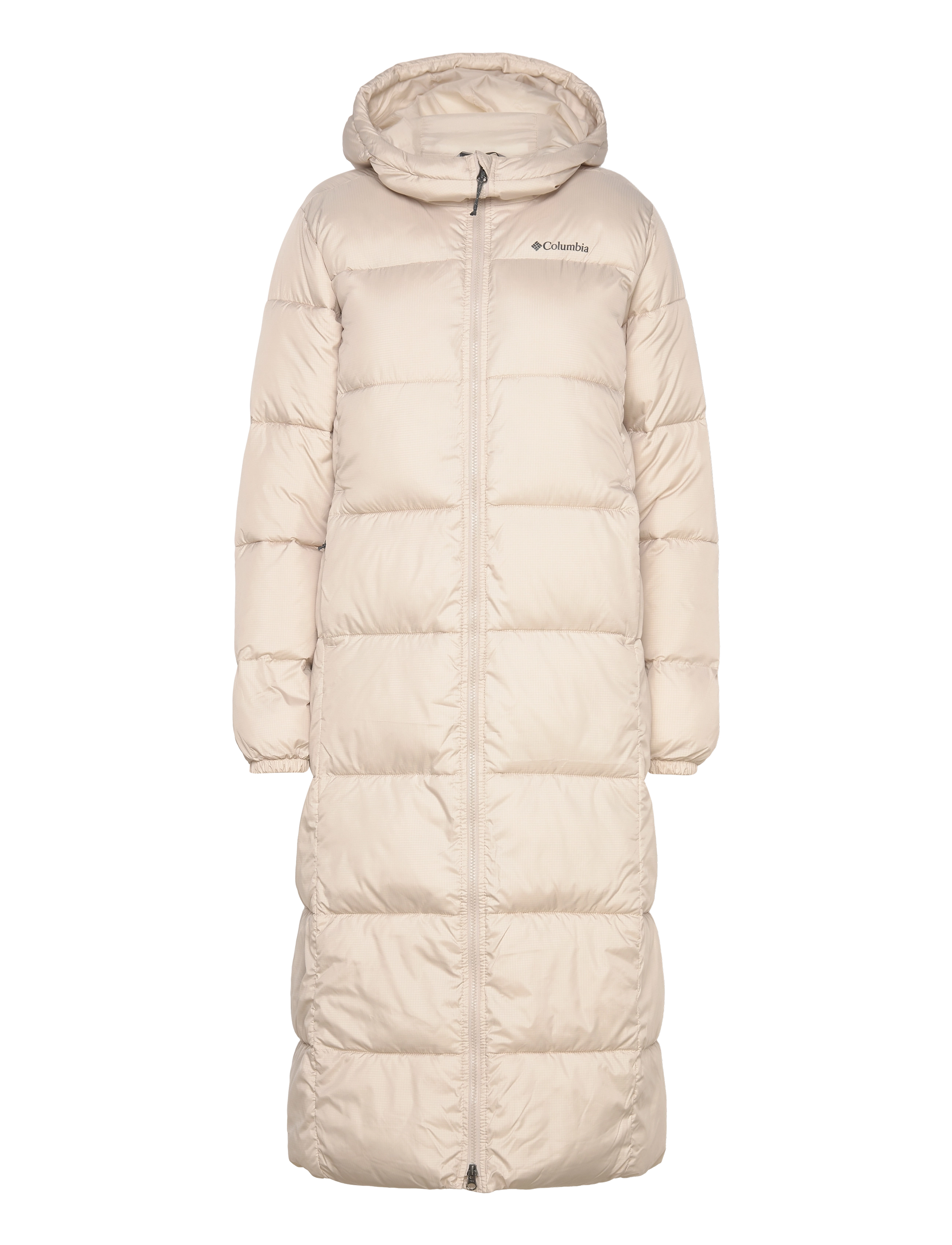 Columbia Sportswear Puffect Ii Long Jacket, XL, Beige, Sport Jackets > Sport Padded Coats, Dame