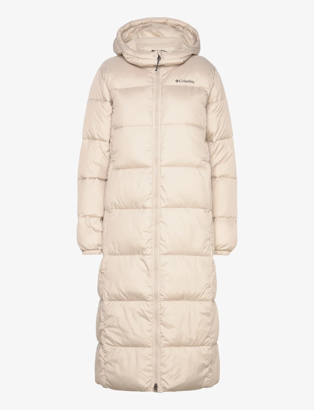 Columbia Sportswear - Puffect II Long Jacket - dunjakker - dark stone - 0