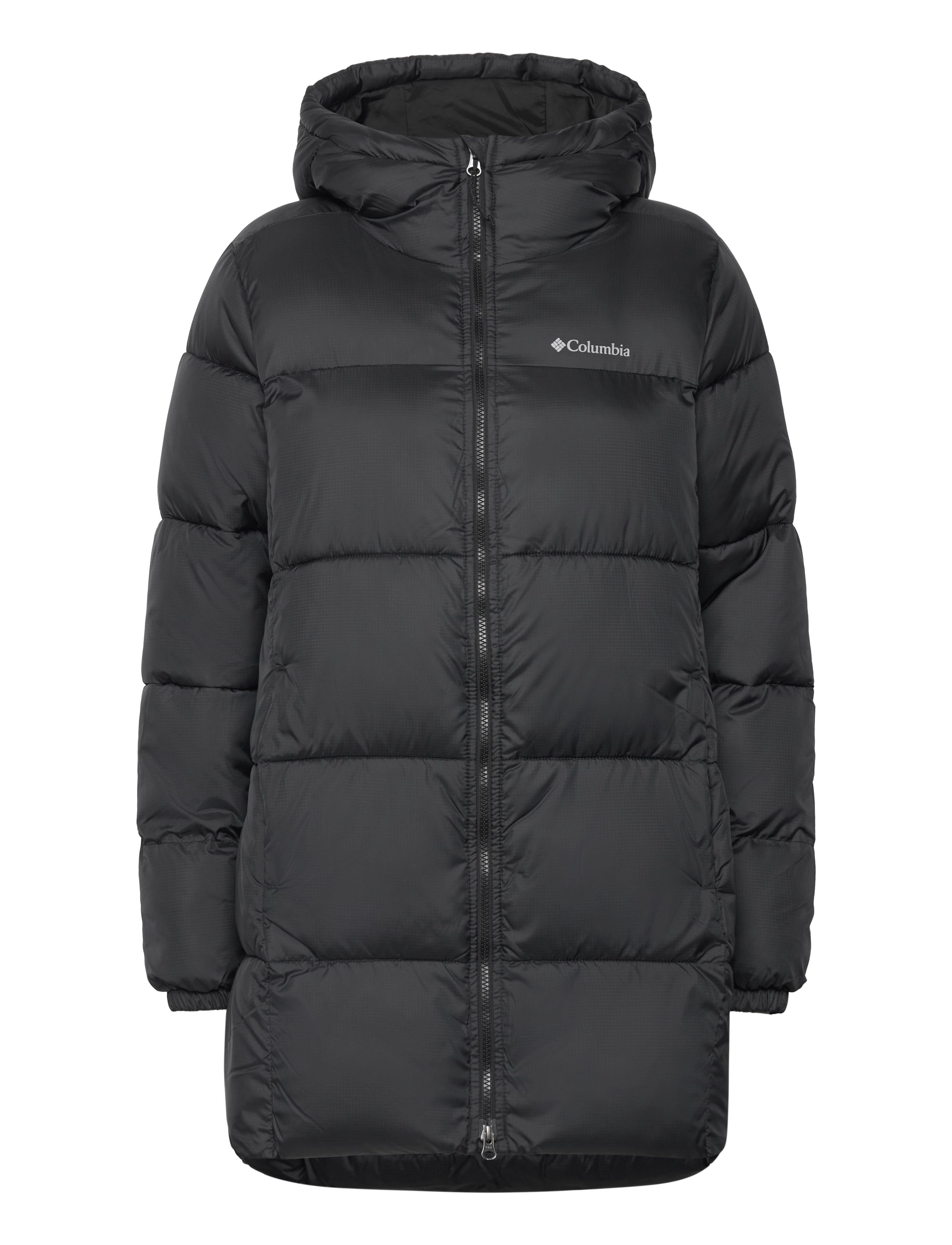 Columbia Sportswear Puffect Ii Mid Hooded Jacket, XL, Black, Sport Jackets > Sport Padded Jackets, Dame
