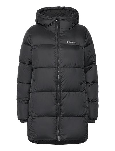 Columbia Sportswear Puffect II Mid Hooded Jacket - Pūkinės ir dygsniuotos striukės - BLACK / black