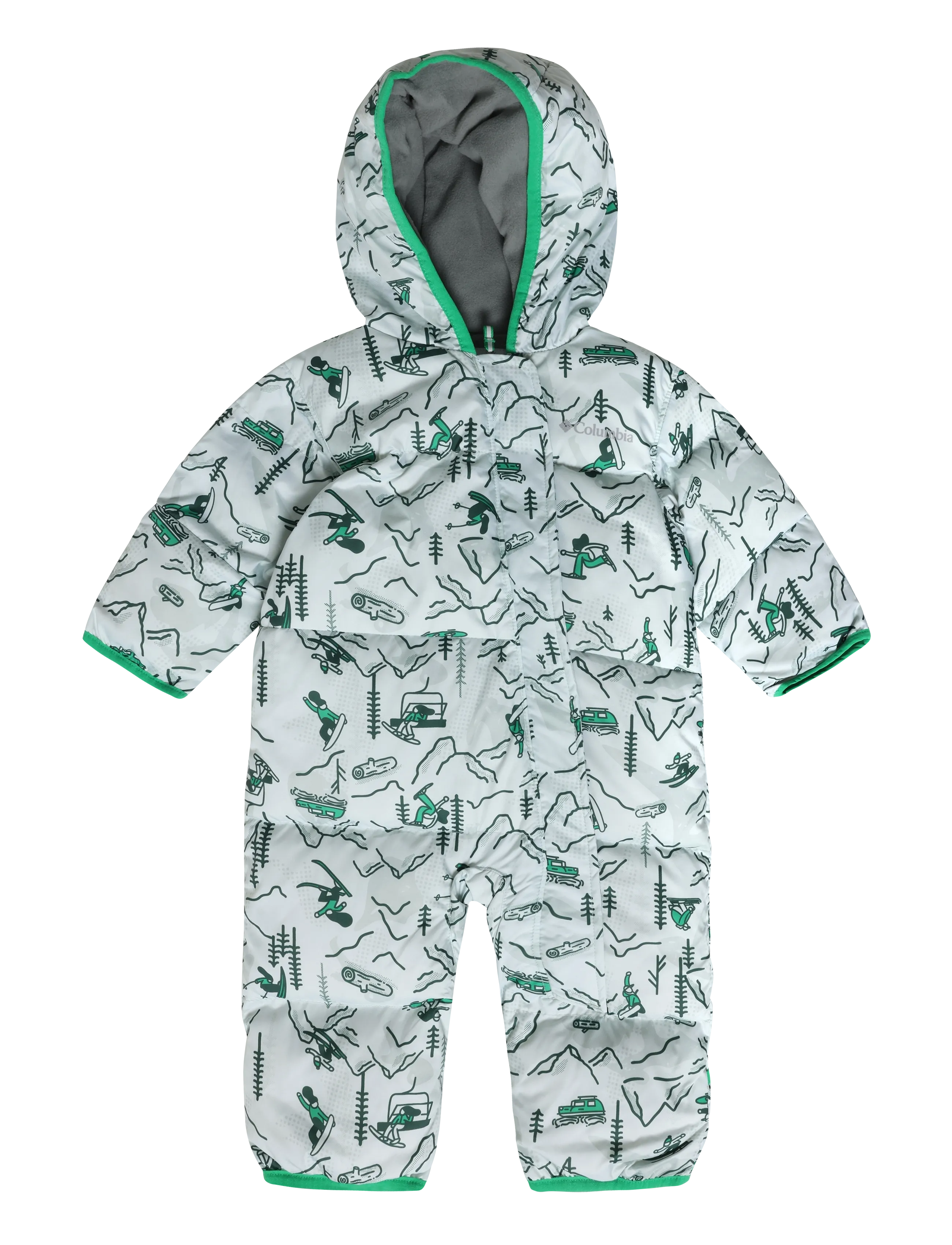 Columbia Sportswear Snuggly Bunny II Bunting - Ytterkläder - TEA LIGHT MOUNTOPIA / cream