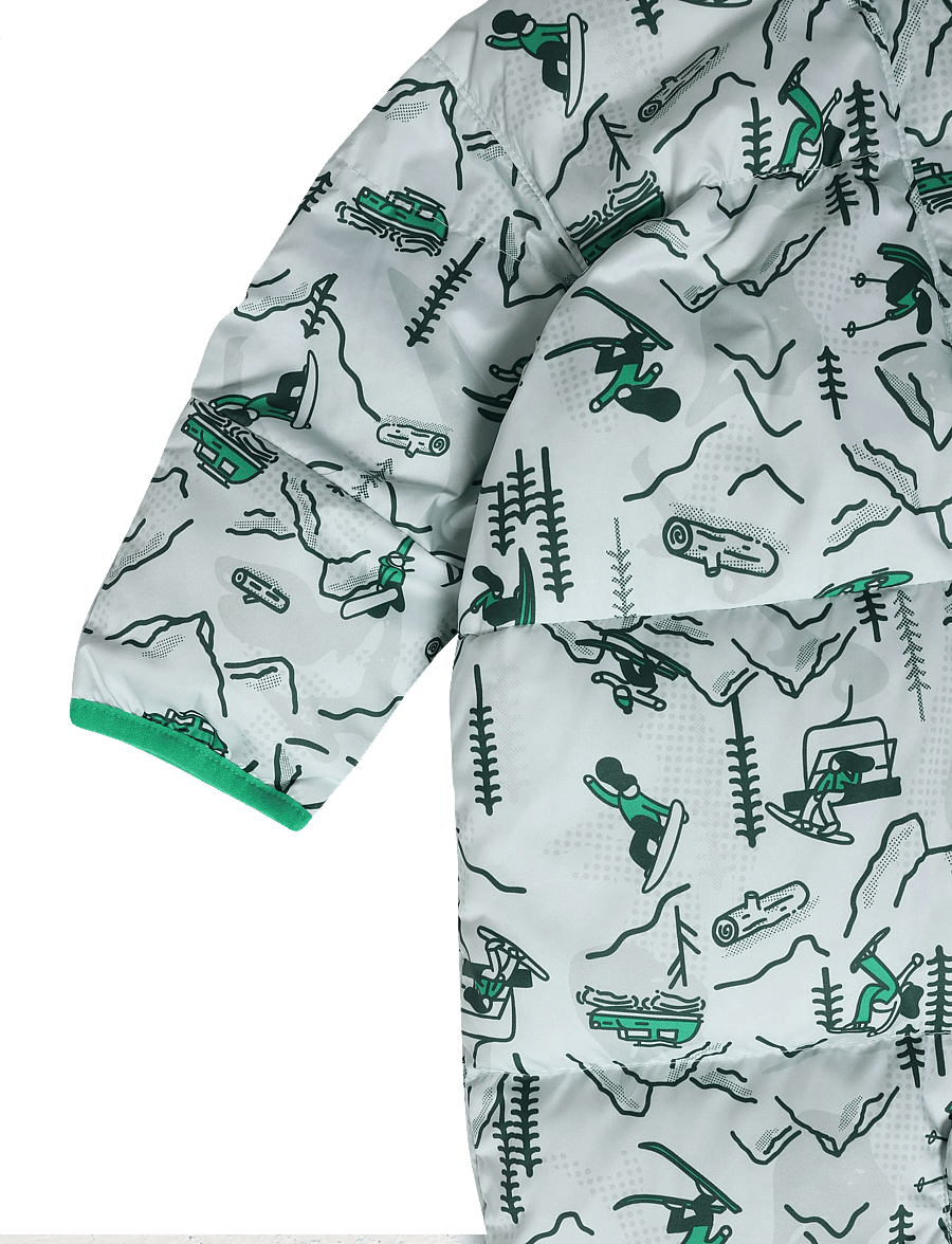 Columbia Sportswear - Snuggly Bunny II Bunting - ytterkläder - tea light mountopia - 4