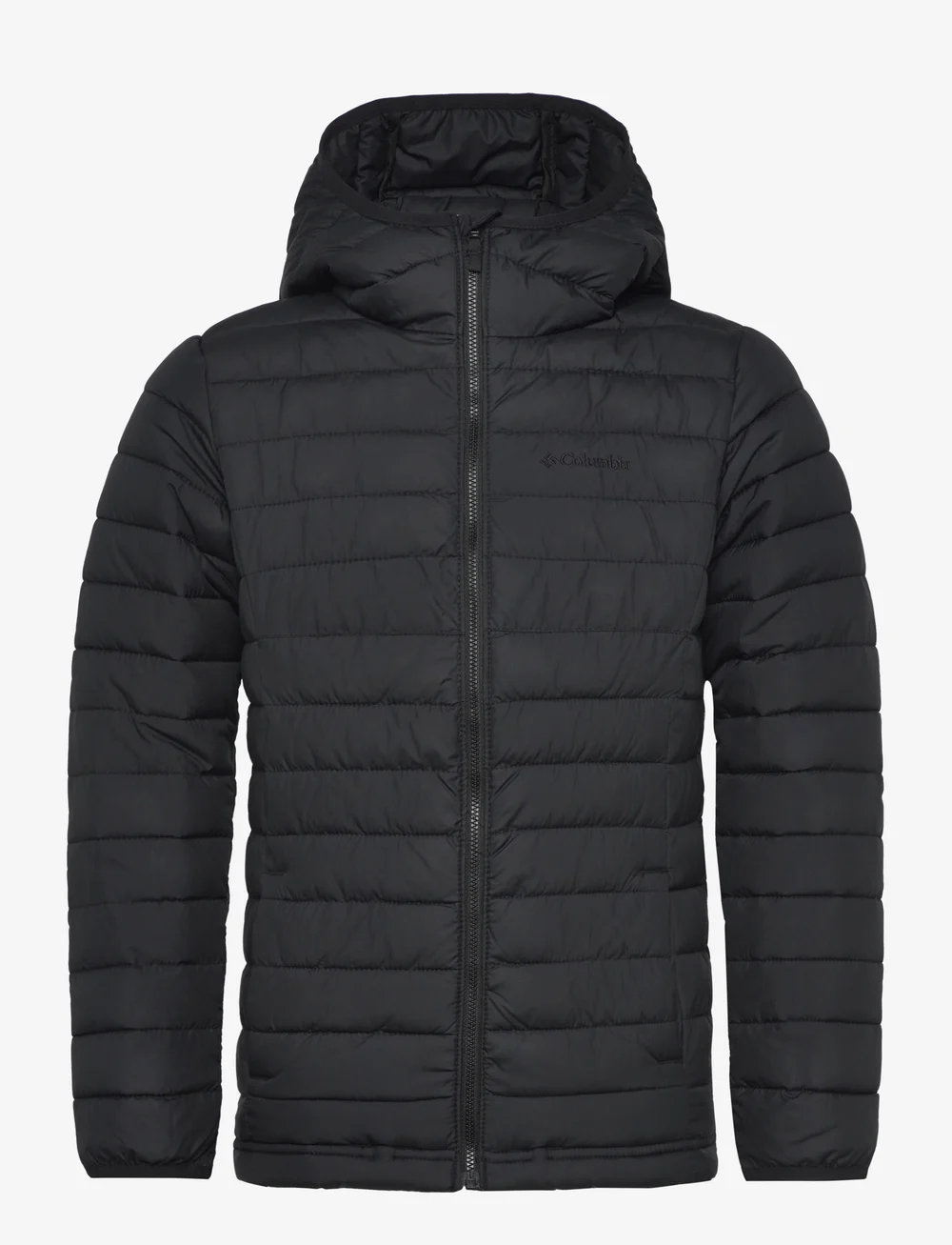 Columbia Sportswear - Powder Lite II Hooded Jacket - insulated jackets - black - 0