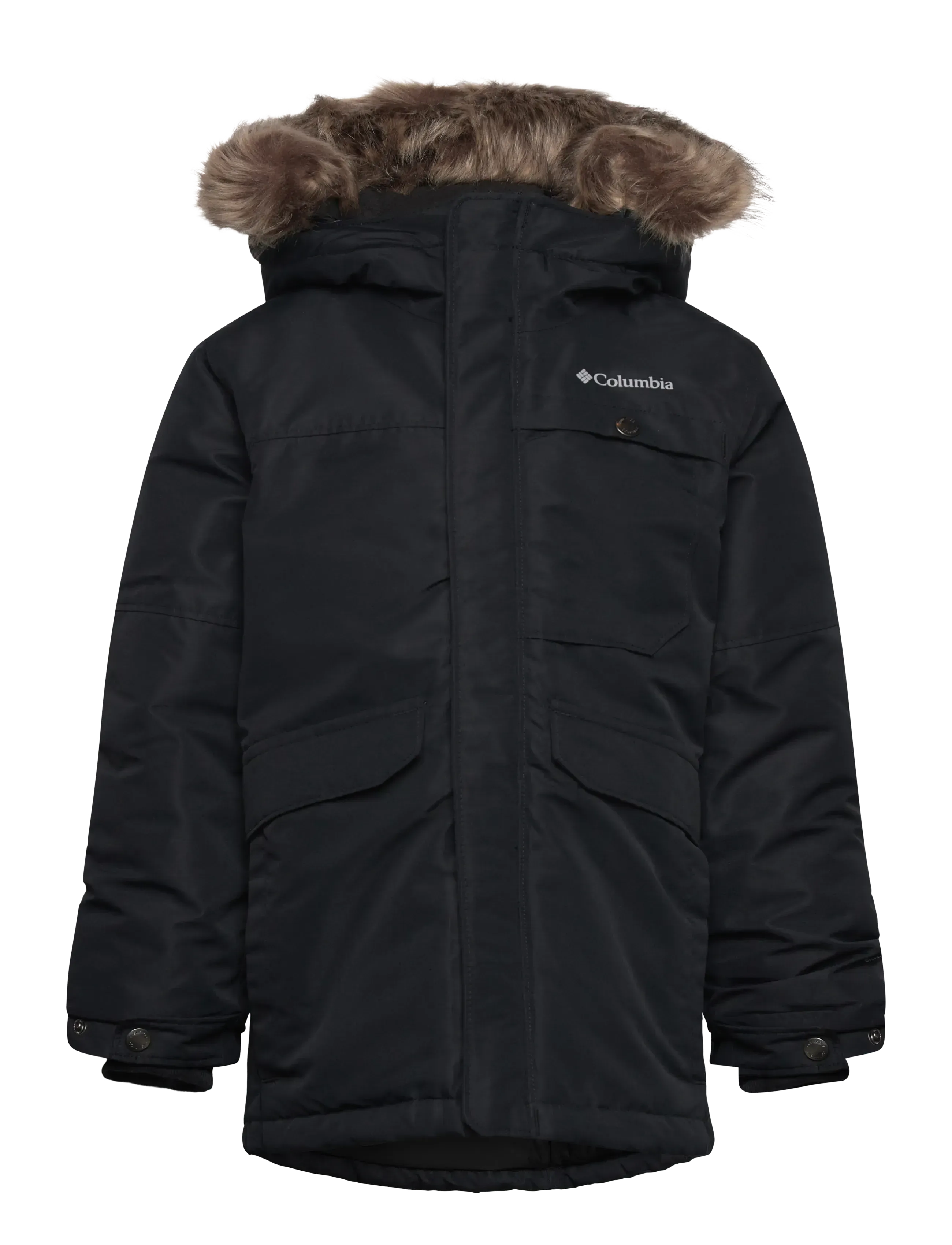 Columbia Sportswear Nordic Strider Ii Jacket, 116, Jackets & Coats, Schwarz - Parka Jackets, Kinder