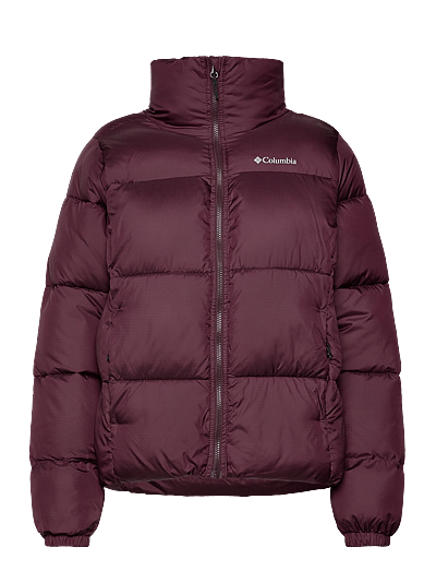 Columbia Sportswear Puffect II Full Zip Jacket - Sulejoped - MOONVISTA / burgundy
