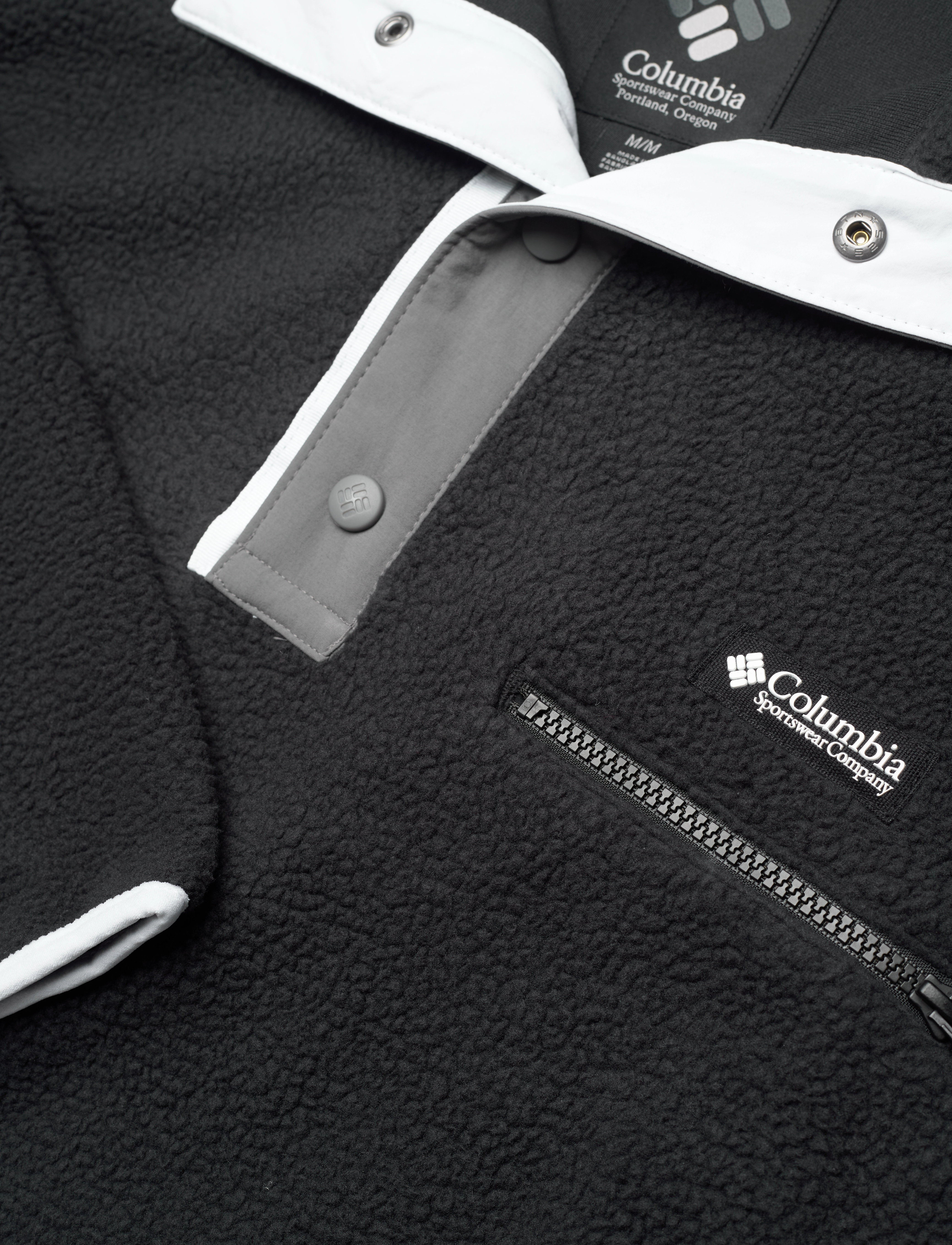 Columbia Sportswear - Helvetia II Half Snap Fleece - fleece & mellanlager - black - 2